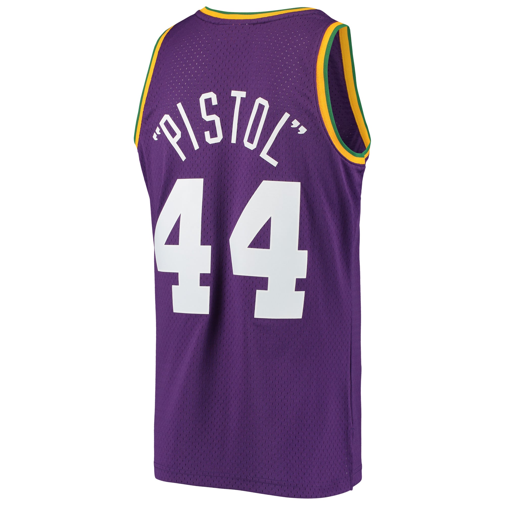 Pete Maravich New Orleans Jazz Purple Shirt - Youth