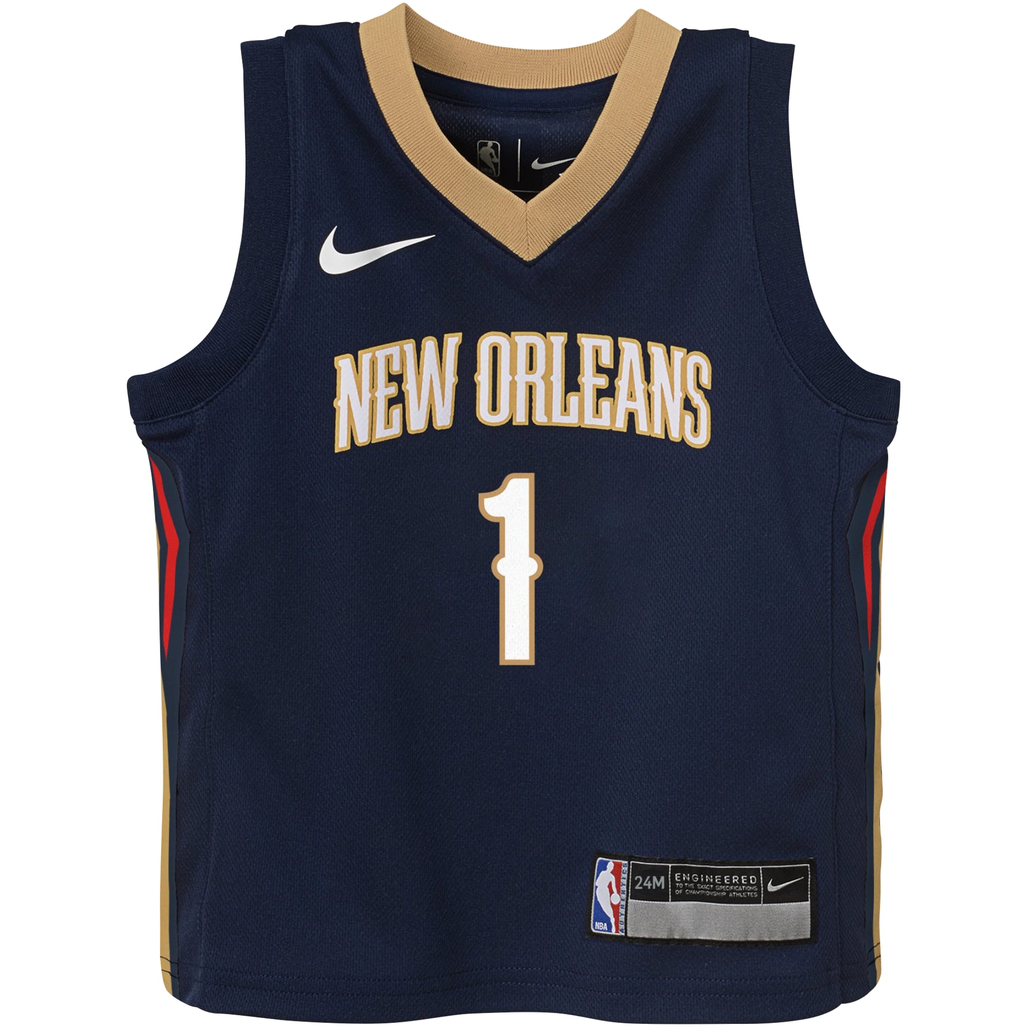 Zion Williamson New Orleans Pelicans Navy Jersey 2 - Youth