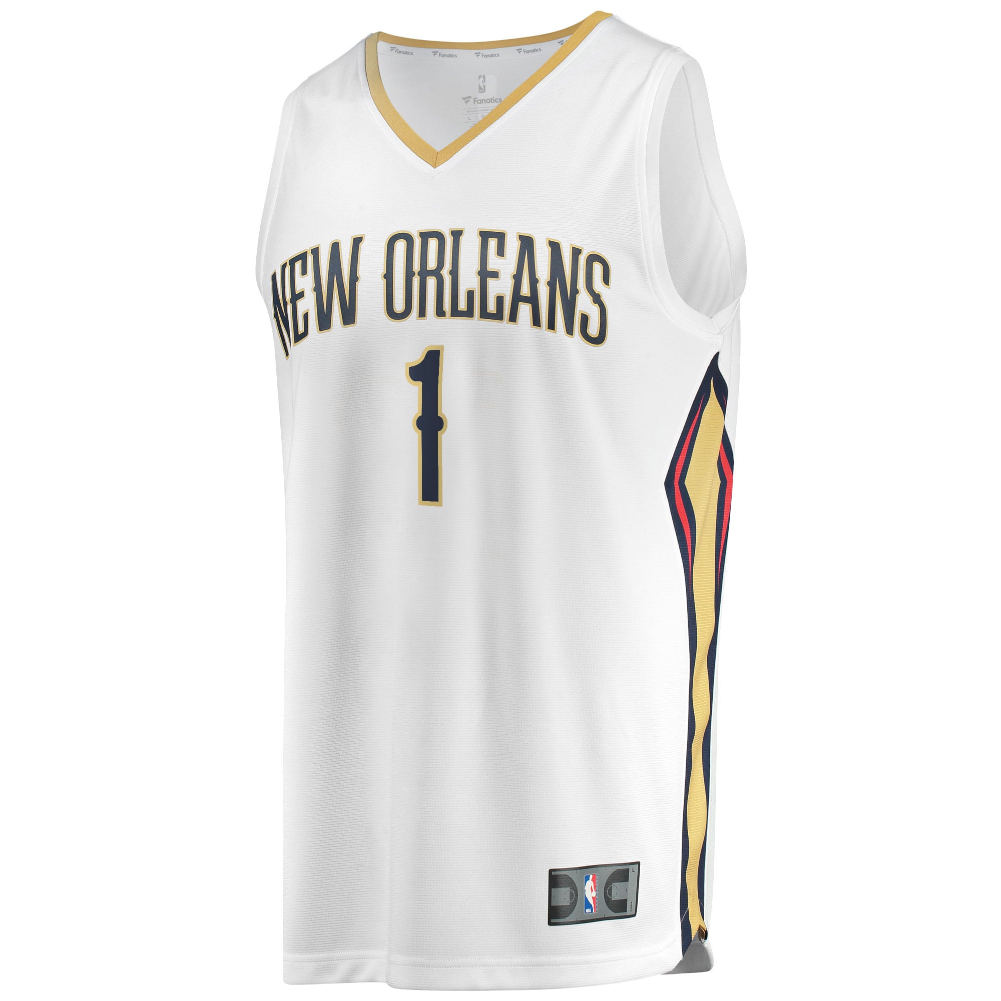 Zion Williamson New Orleans Pelicans White Jersey - Men's