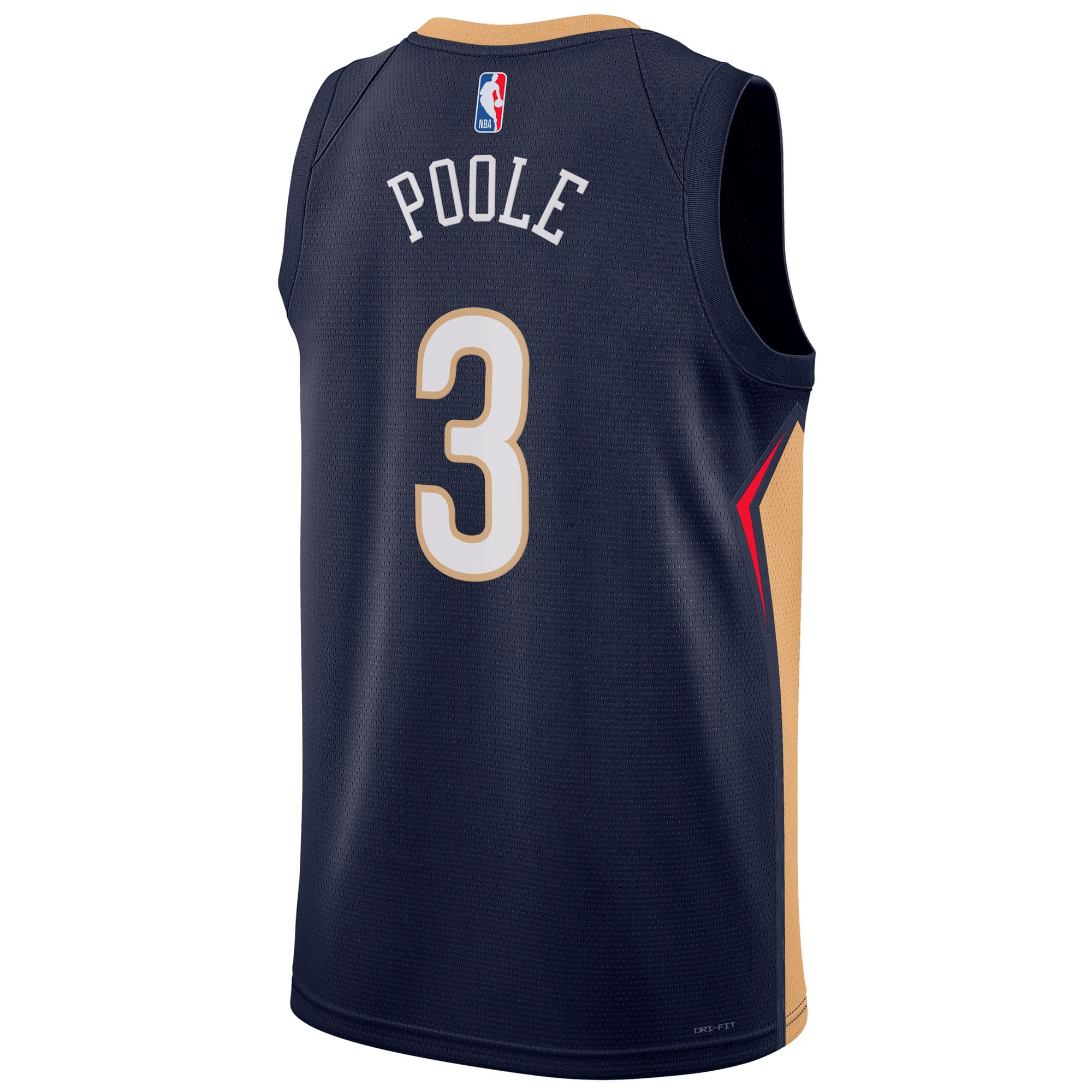 Jordan Poole New Orleans Pelicans Navy Jersey - Youth