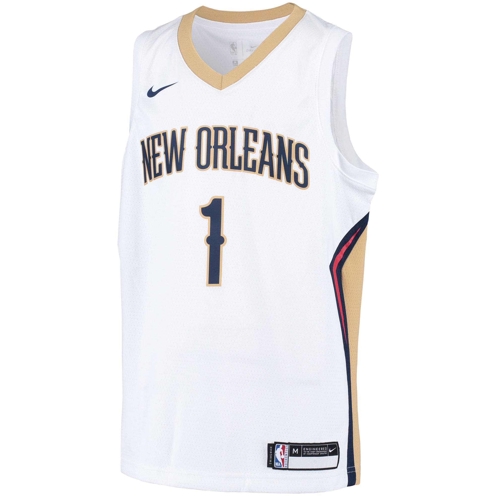 Zion Williamson New York Knicks White Jersey - Men's
