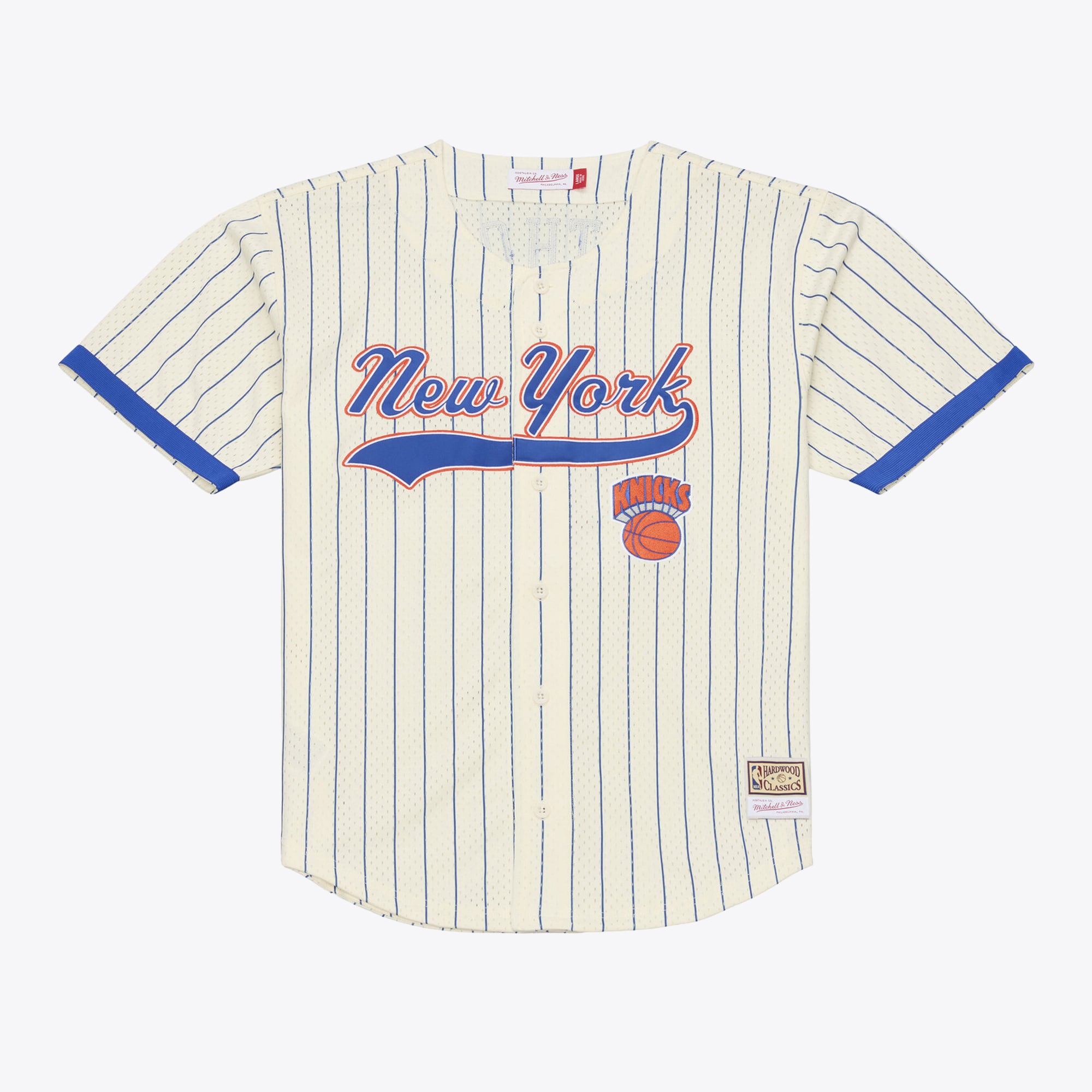 Carmelo Anthony New York Knicks Cream Jersey - Men's
