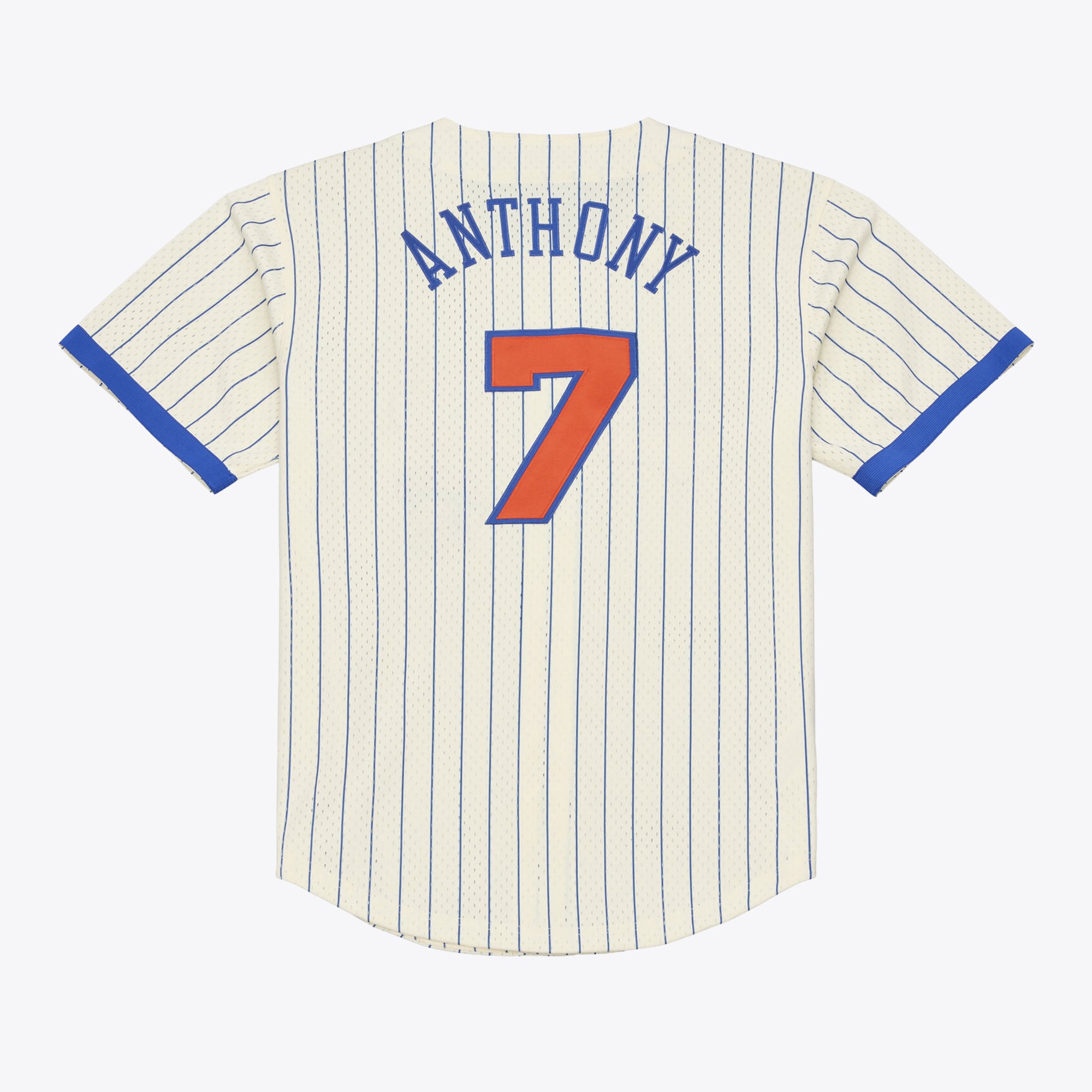 Carmelo Anthony New York Knicks Cream Jersey - Men's