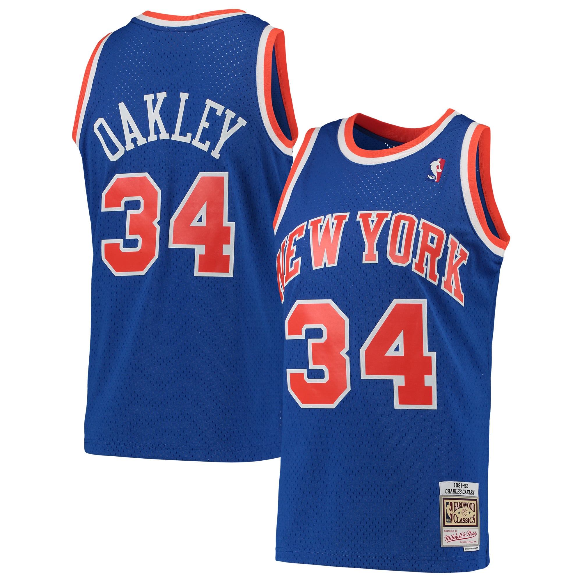 Charles Oakley New York Knicks Blue Jersey - Women's