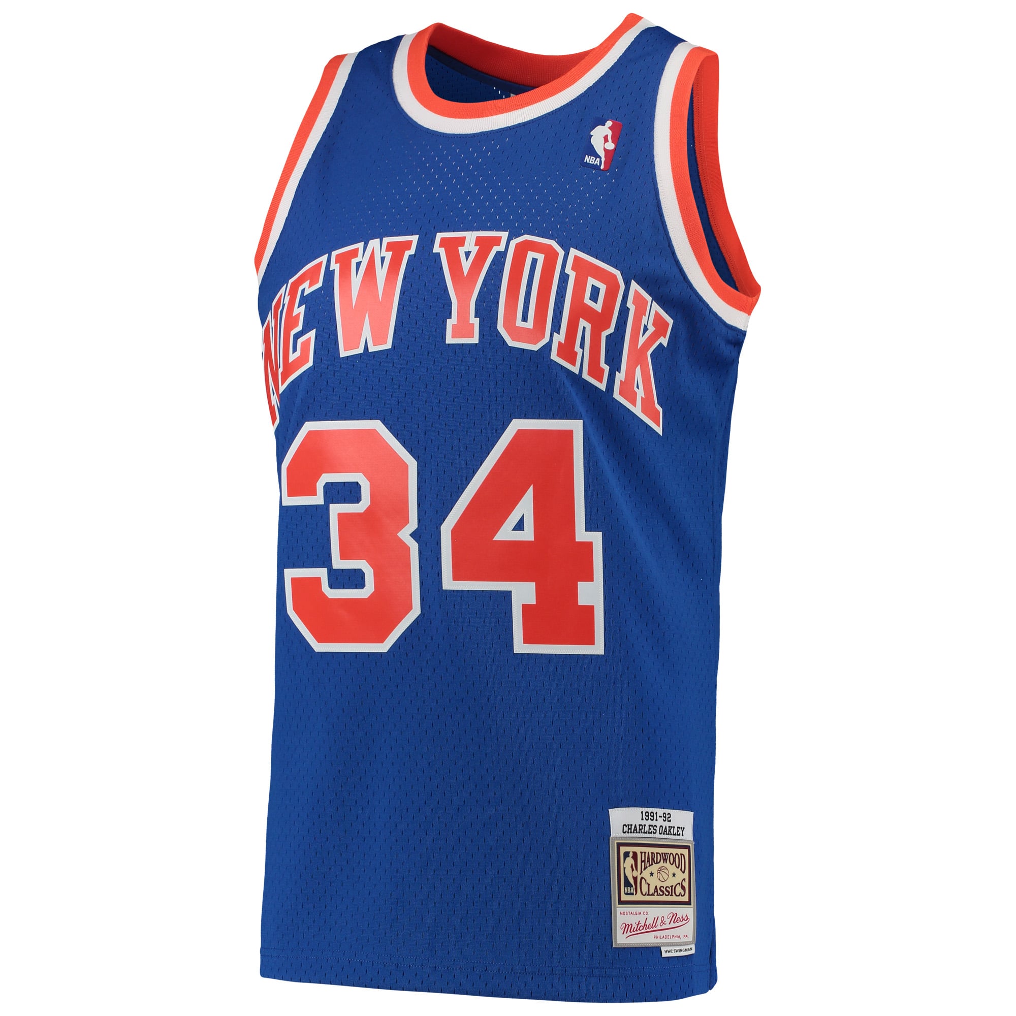 Charles Oakley New York Knicks Blue Jersey - Women's