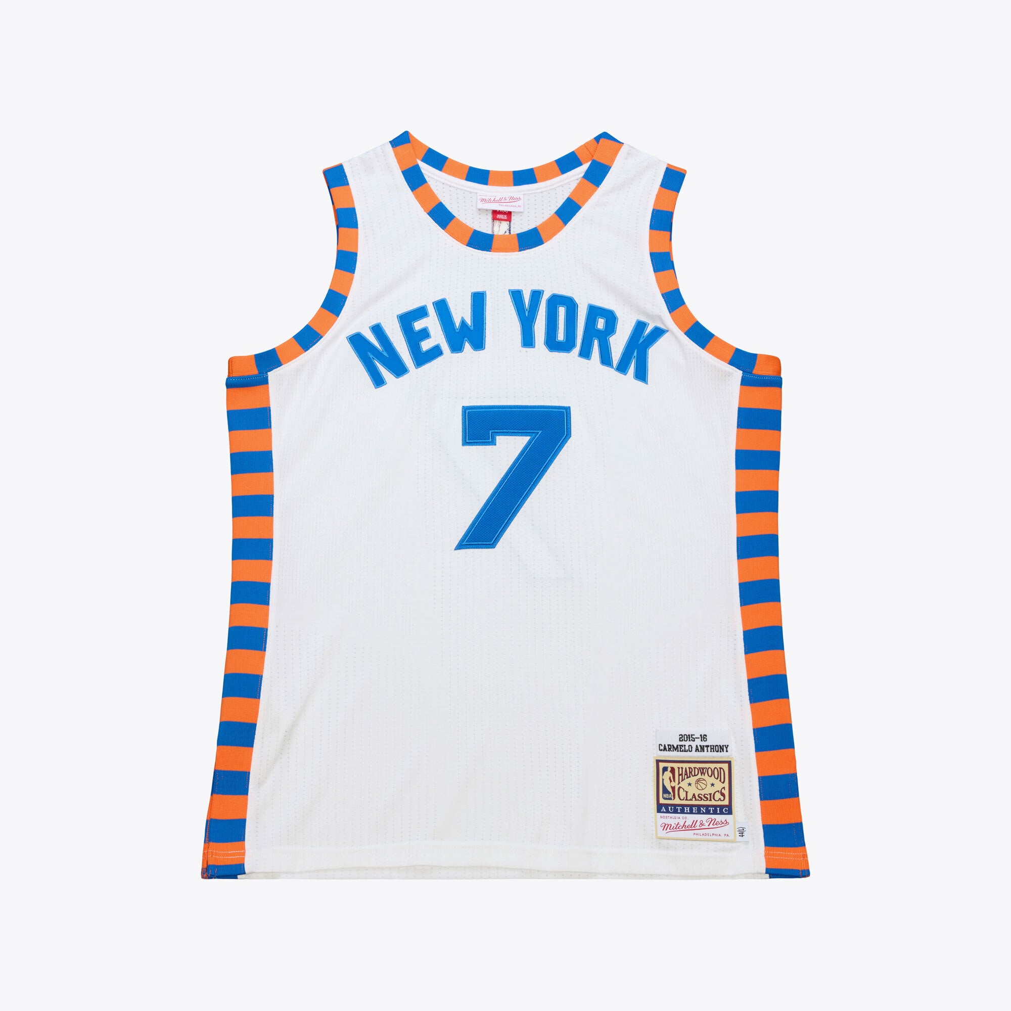 Carmelo Anthony New York Knicks White Shirt - Women's
