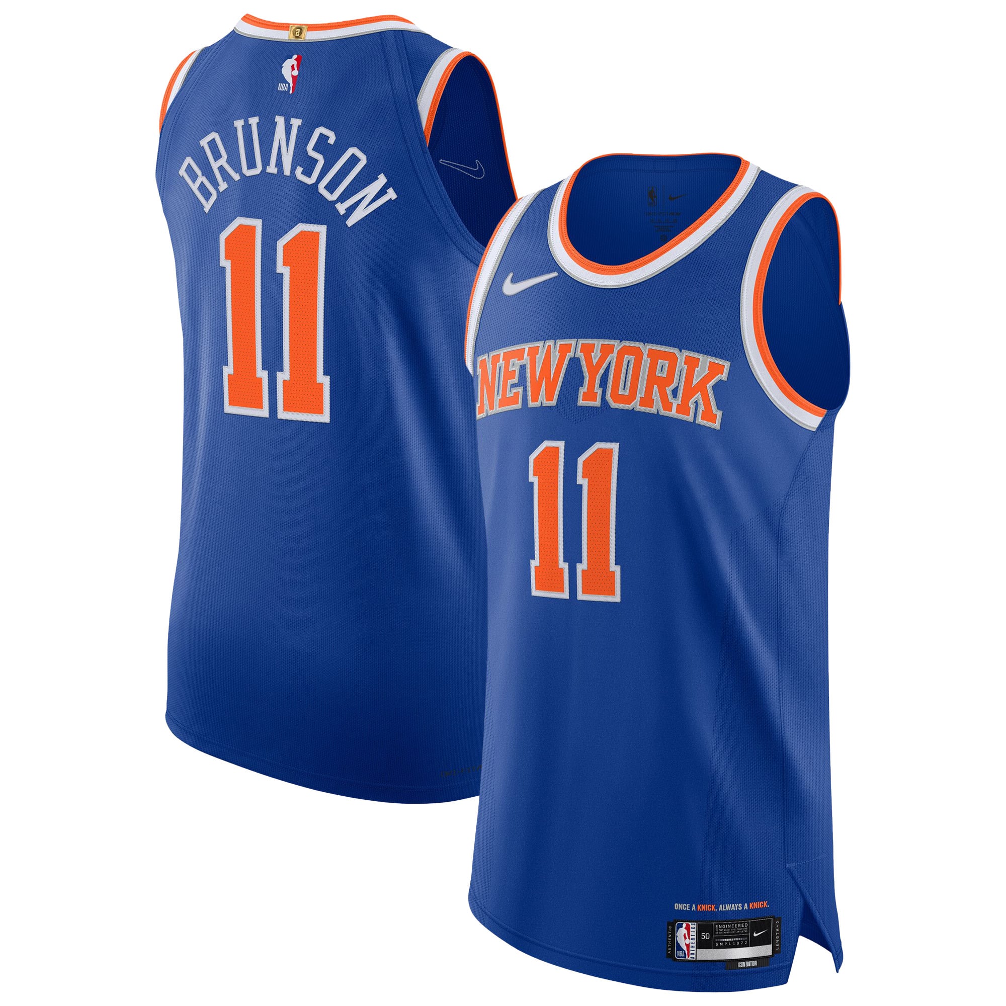 Jalen Brunson New York Knicks Jalen Brunson Jersey - Youth