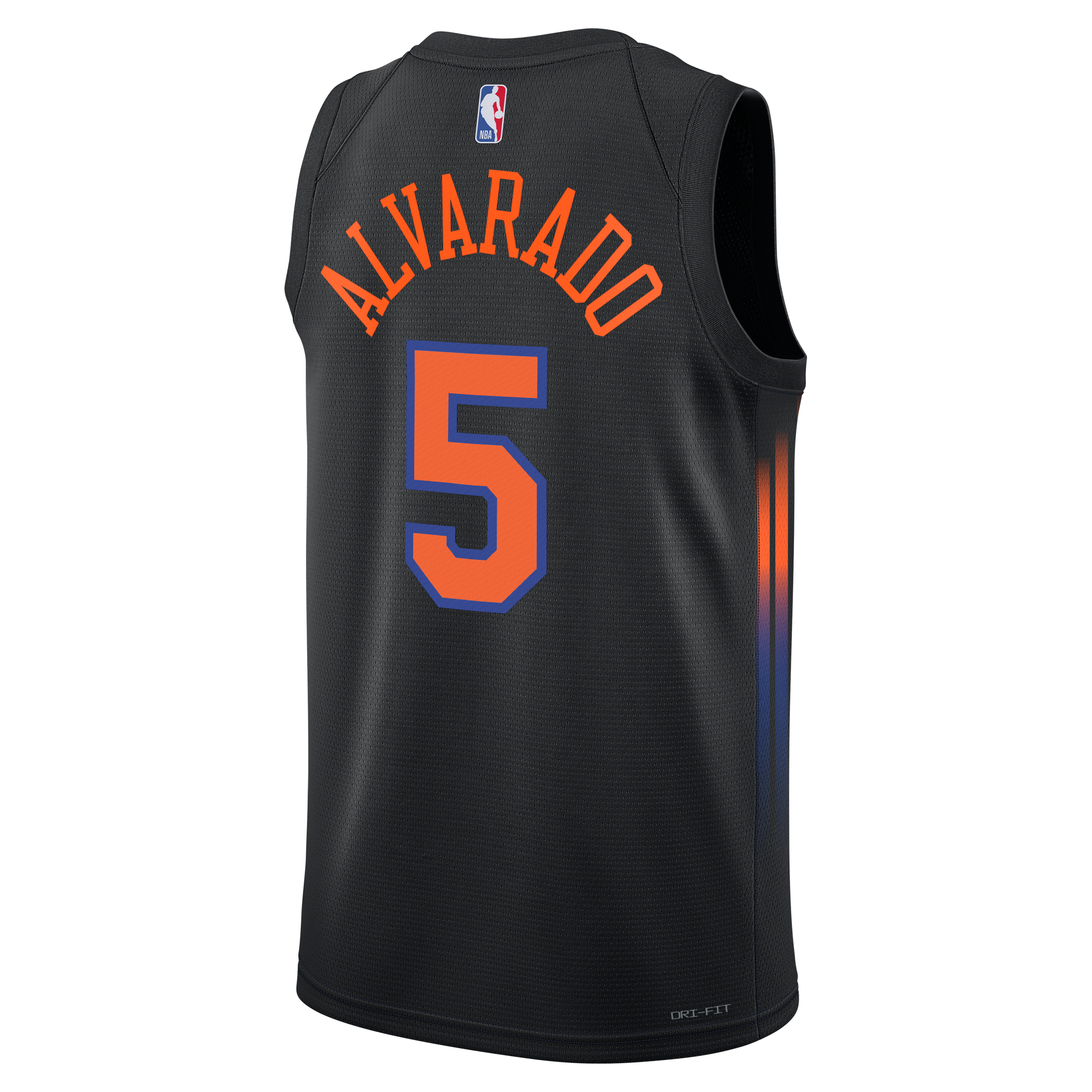 New York Knicks Black Edition 2 Basketball Jersey - Women's