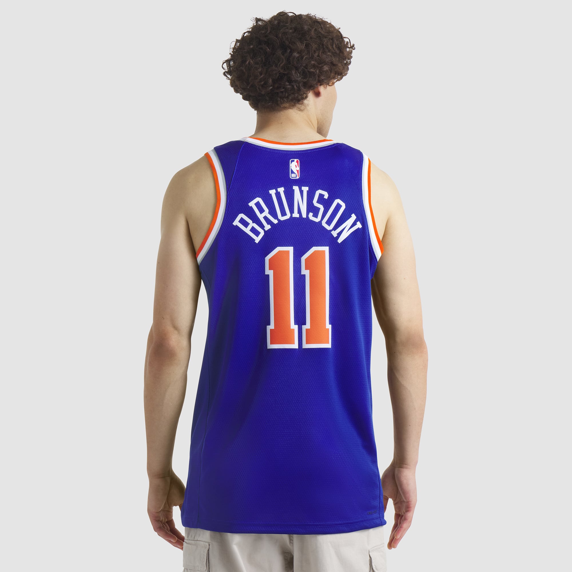 Jalen Brunson New York Knicks Blue Shirt - Women's