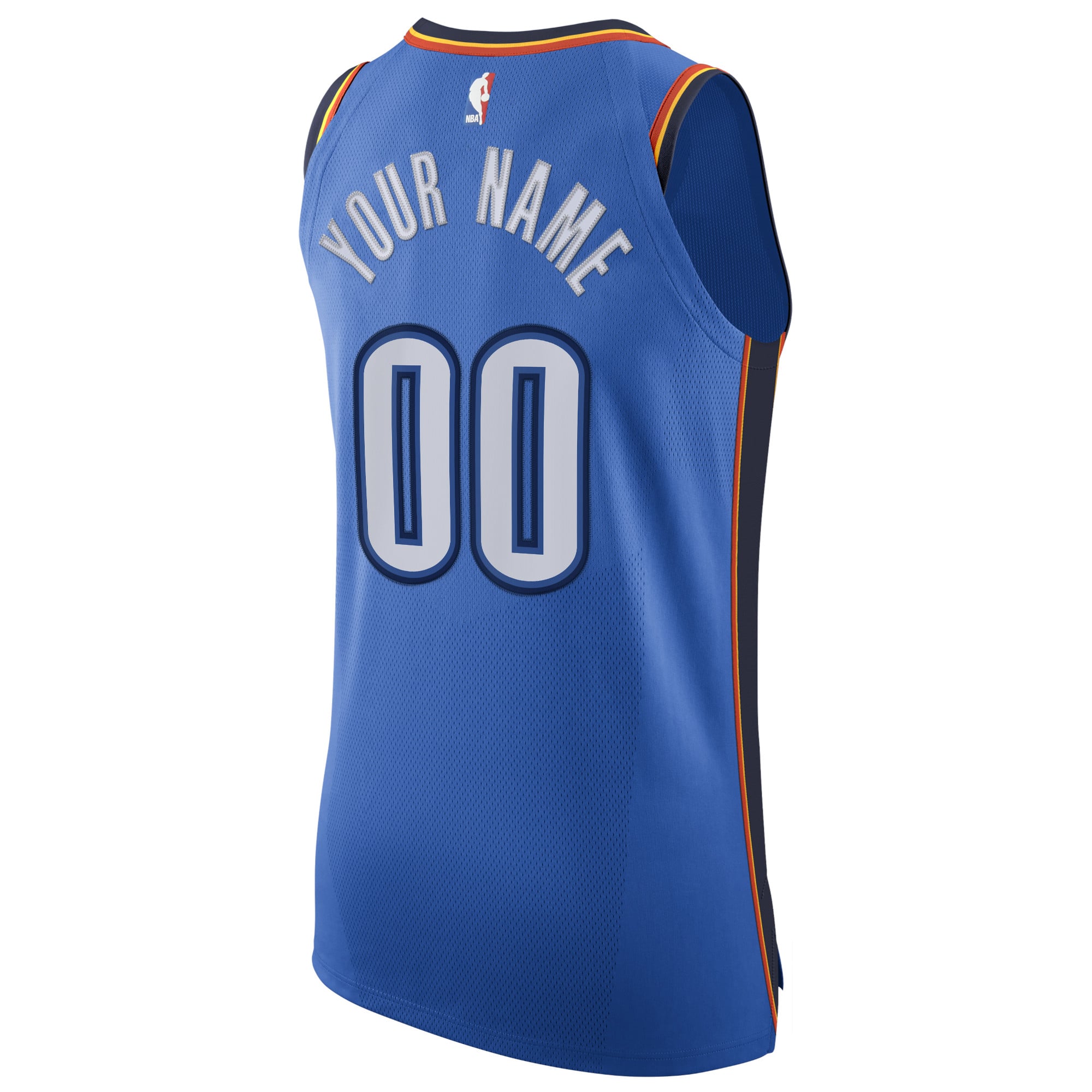Oklahoma City Thunder Blue Basketball Jersey - Women's