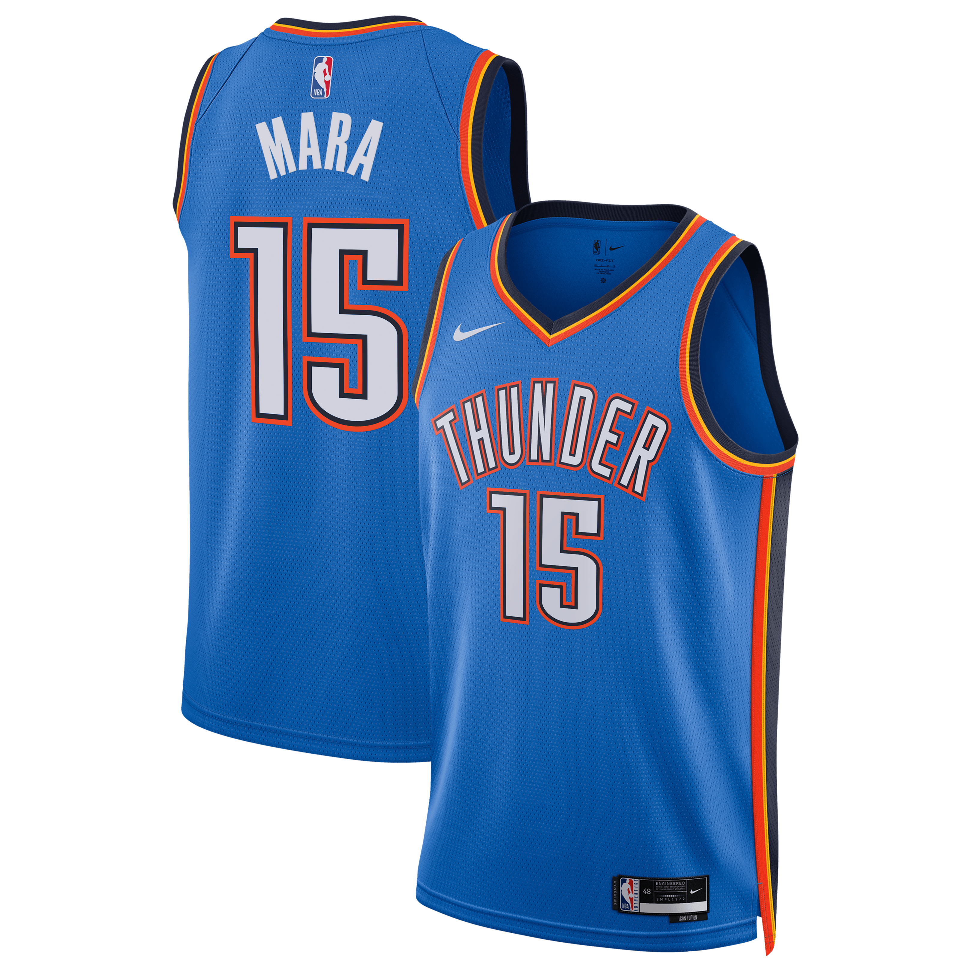 Aday Mara Oklahoma City Thunder Blue Jersey - Women's