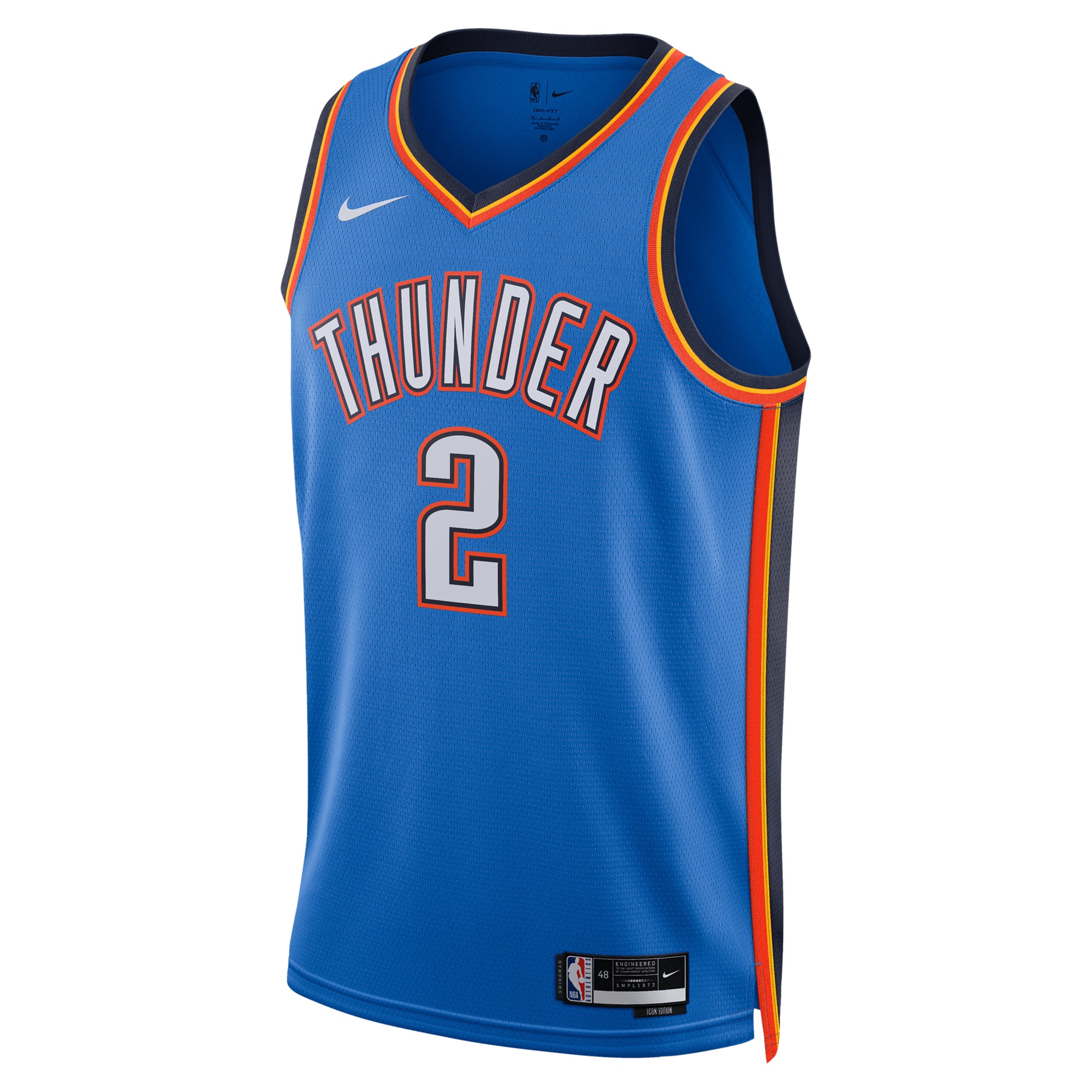 Oklahoma City Thunder Jersey 2 - Youth