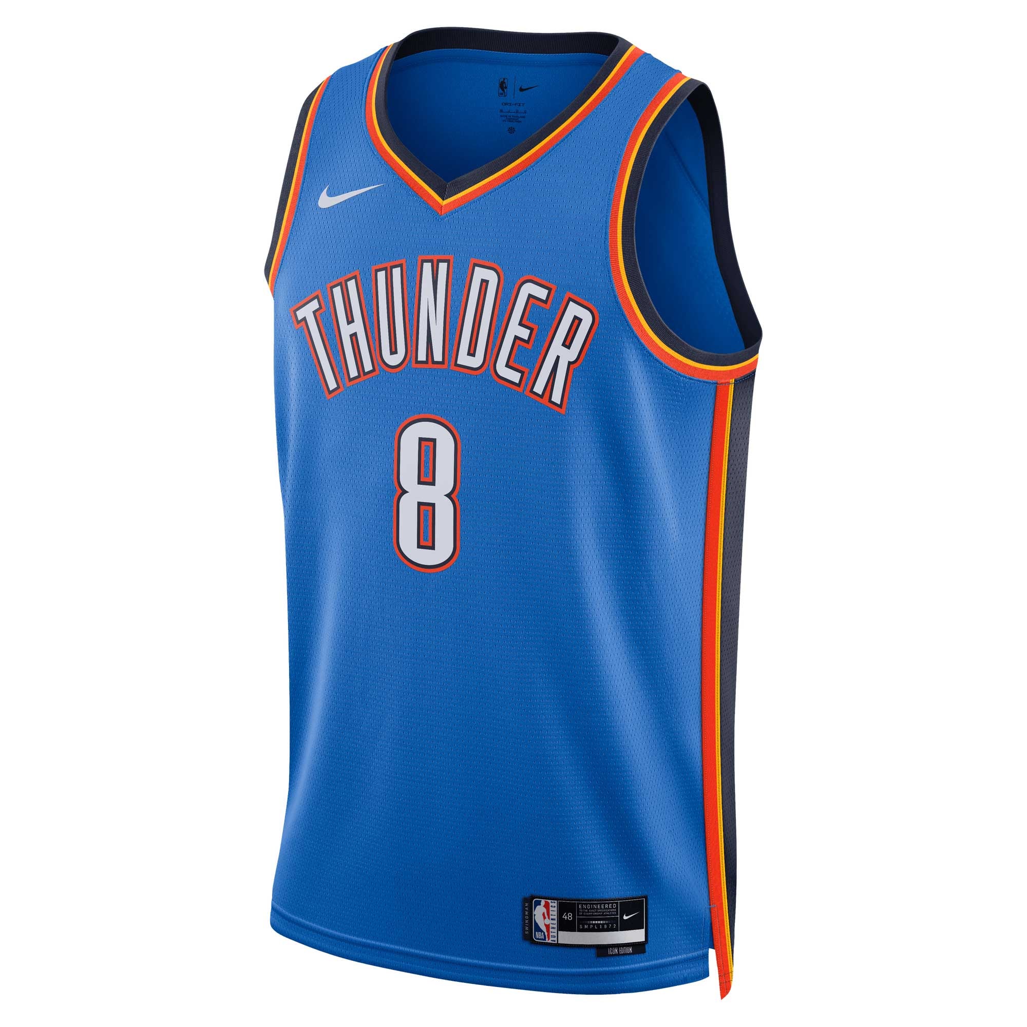 Jalen Williams Oklahoma City Thunder Blue Jersey 2 - Men's