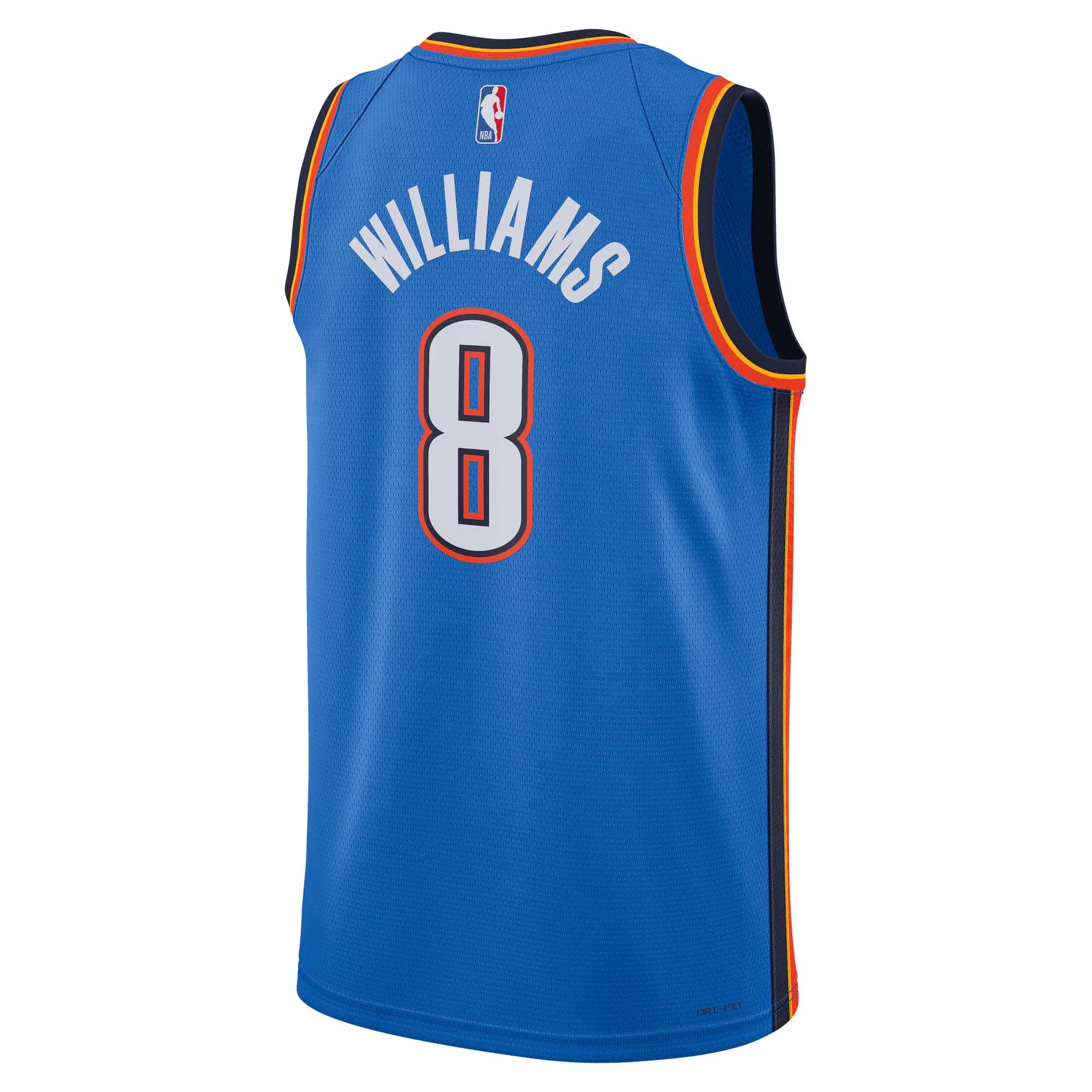 Jalen Williams Oklahoma City Thunder Blue Jersey 2 - Men's