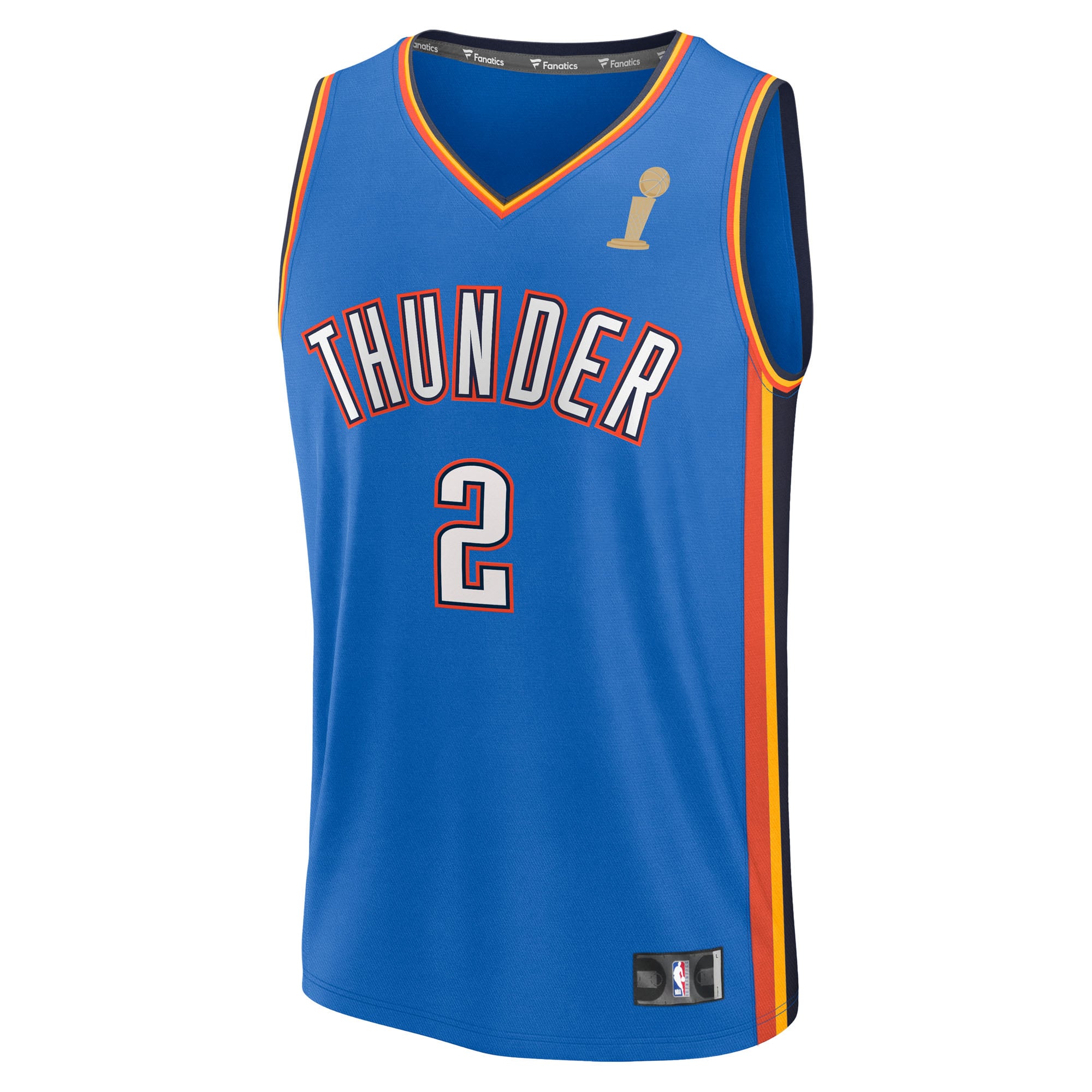 Oklahoma City Thunder Blue 2025 Basketball Jersey - Women's