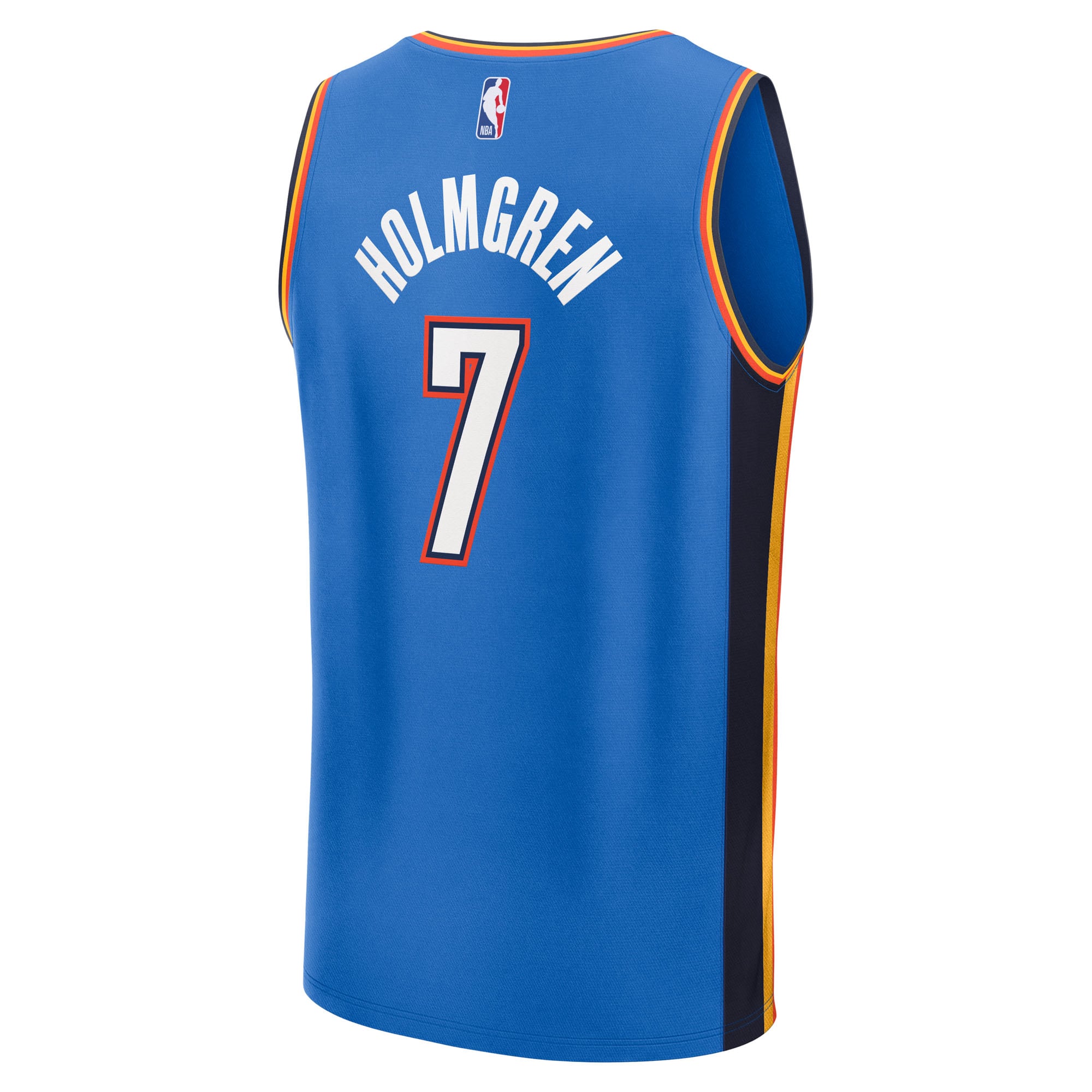 Chet Holmgren Oklahoma City Thunder Blue 2025 Shirt - Men's