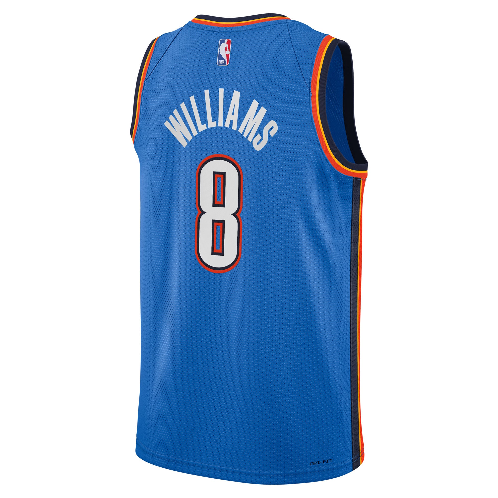 Jalen Williams Oklahoma City Thunder Blue Jersey 2 - Youth