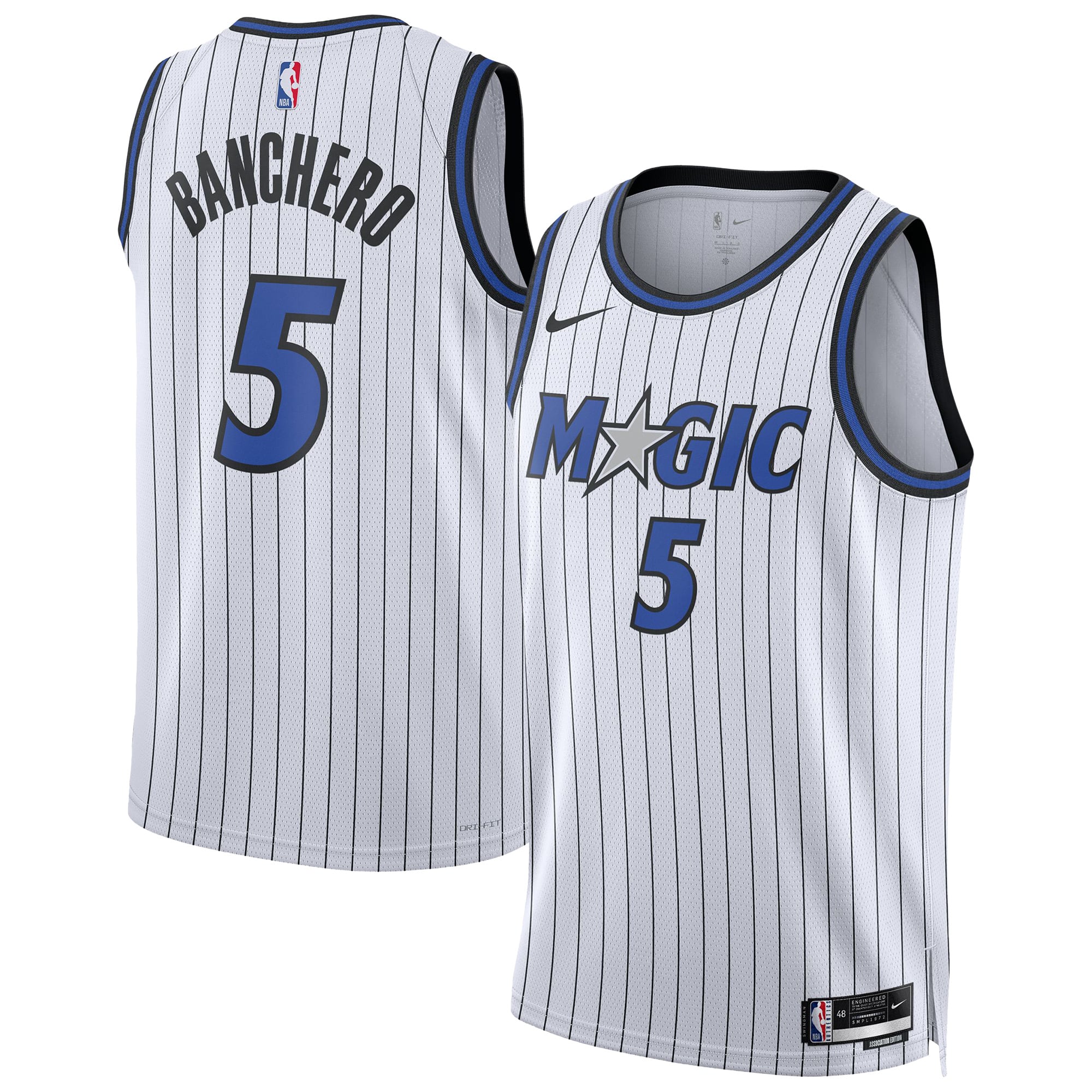 Paolo Banchero Orlando Magic White Edition 2 Shirt - Men's