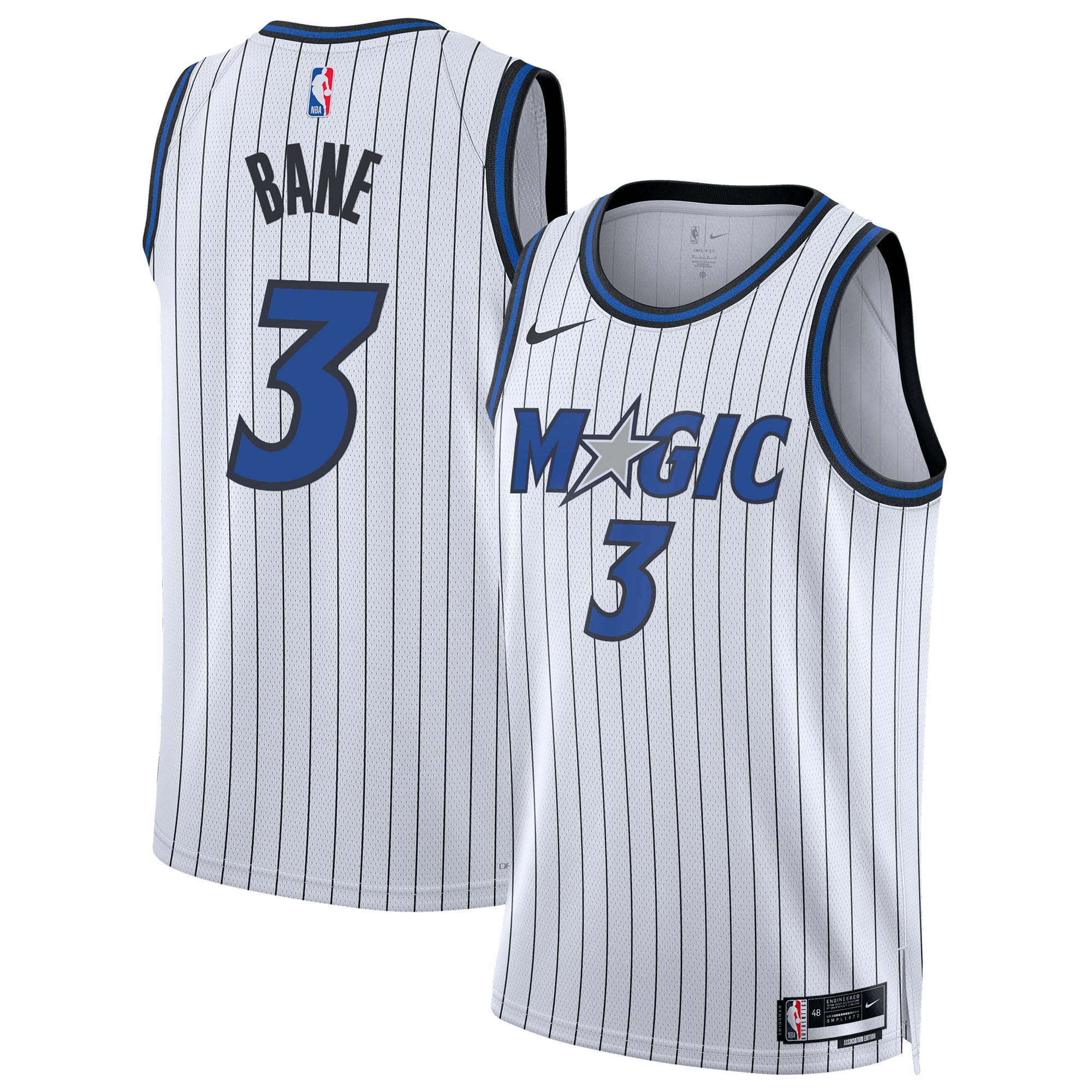 Desmond Bane Orlando Magic White Basketball Shirt - Men's