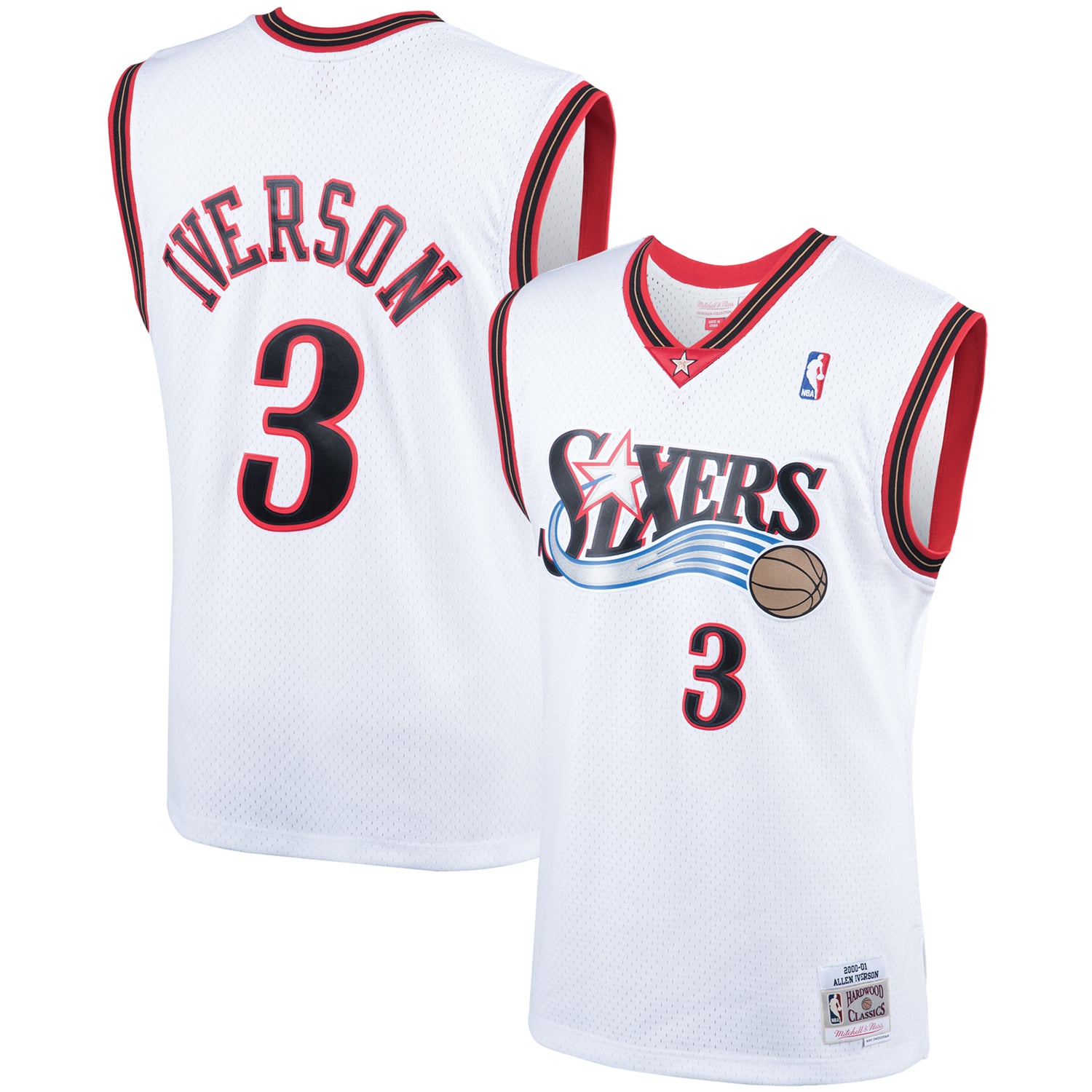 Allen Iverson Philadelphia 76ers Retro Jersey - Women's