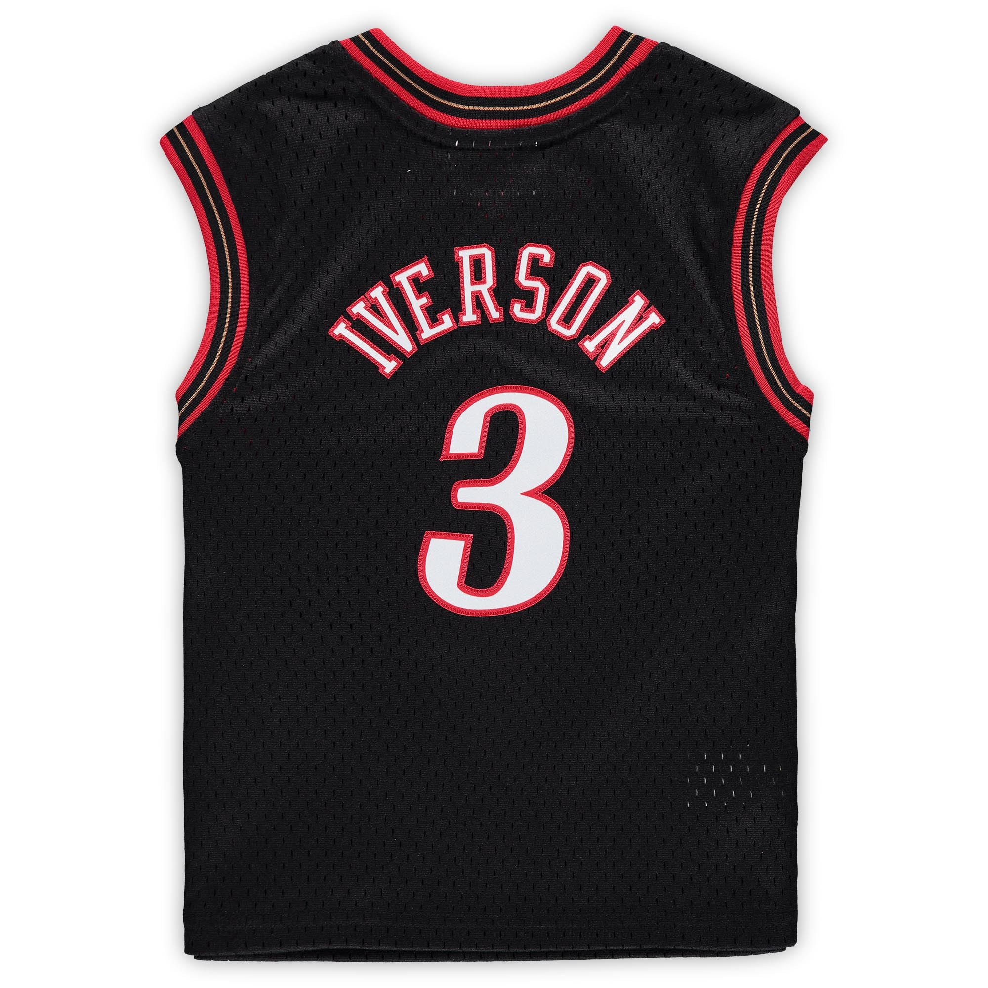 Allen Iverson Philadelphia 76ers Black Retro Jersey - Youth