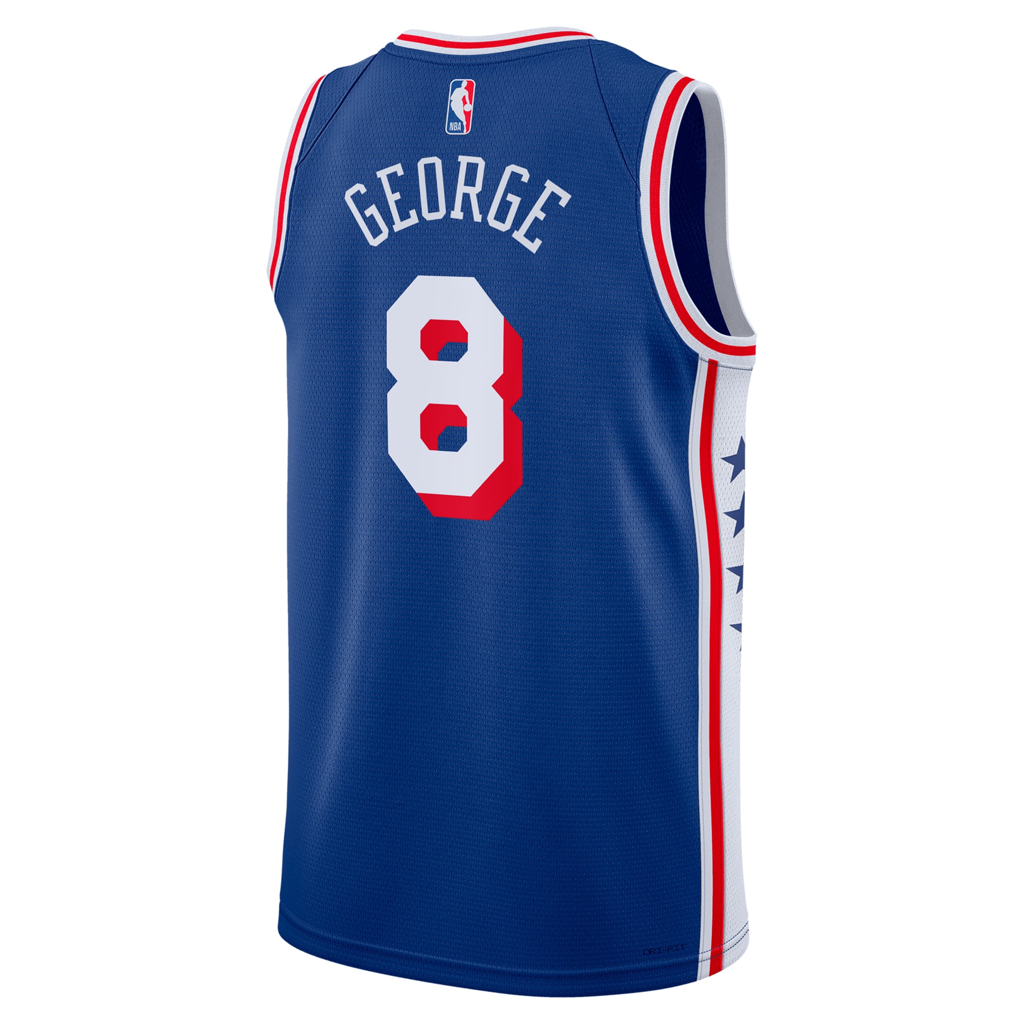 Paul George Philadelphia 76ers Royal Swingman Jersey - Youth