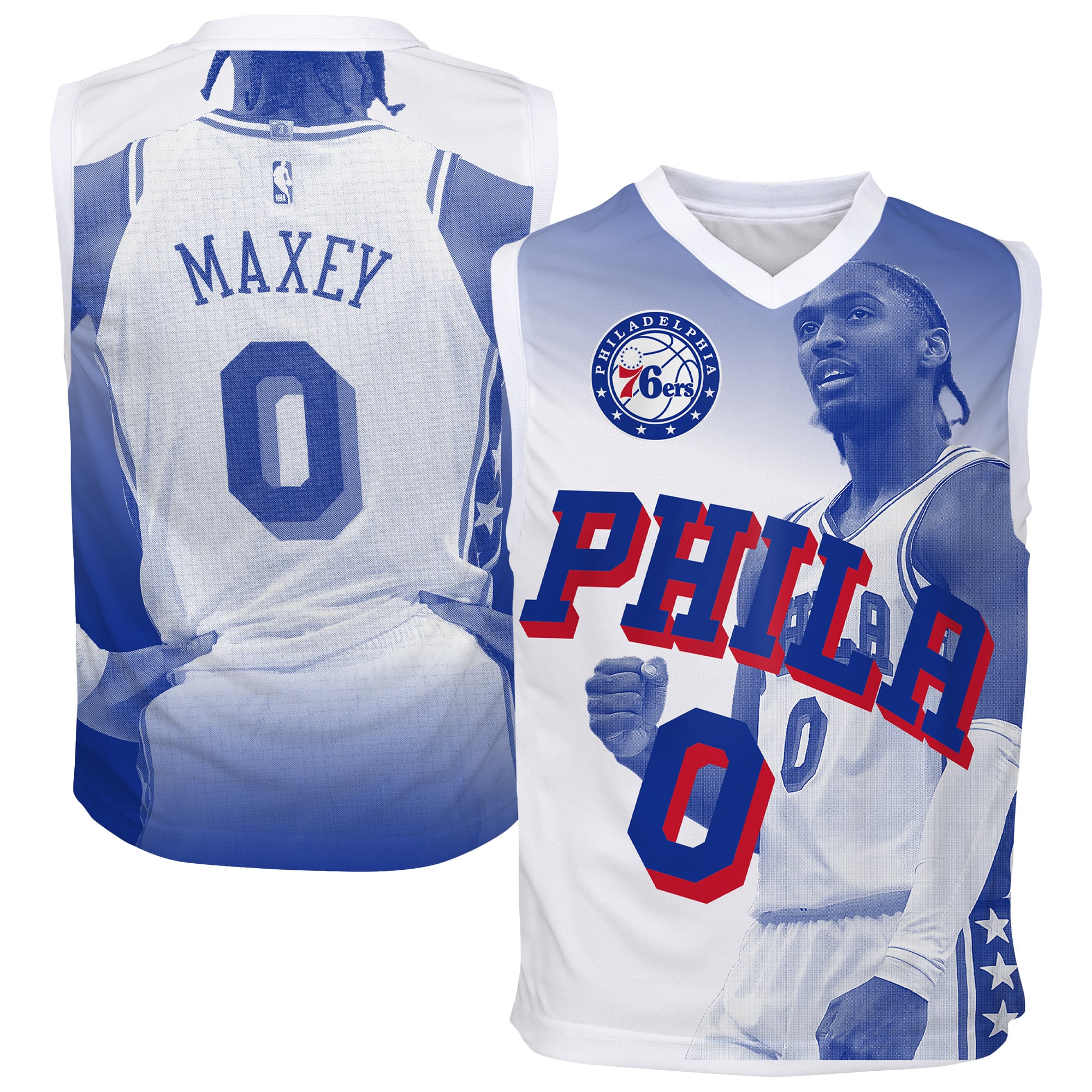 Phoenix Suns Royal Basketball Jersey - Youth