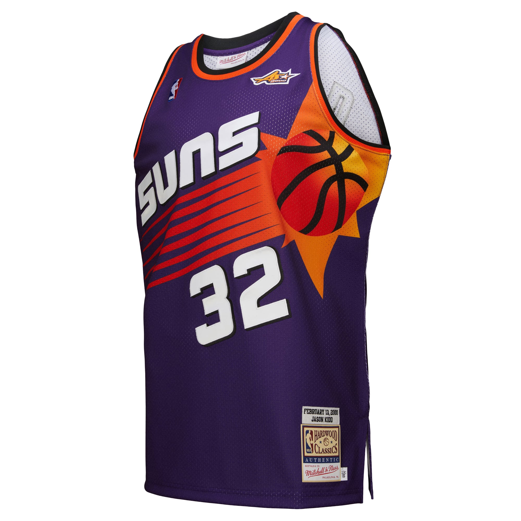 Jason Kidd Phoenix Suns Purple Basketball Shirt - Women's