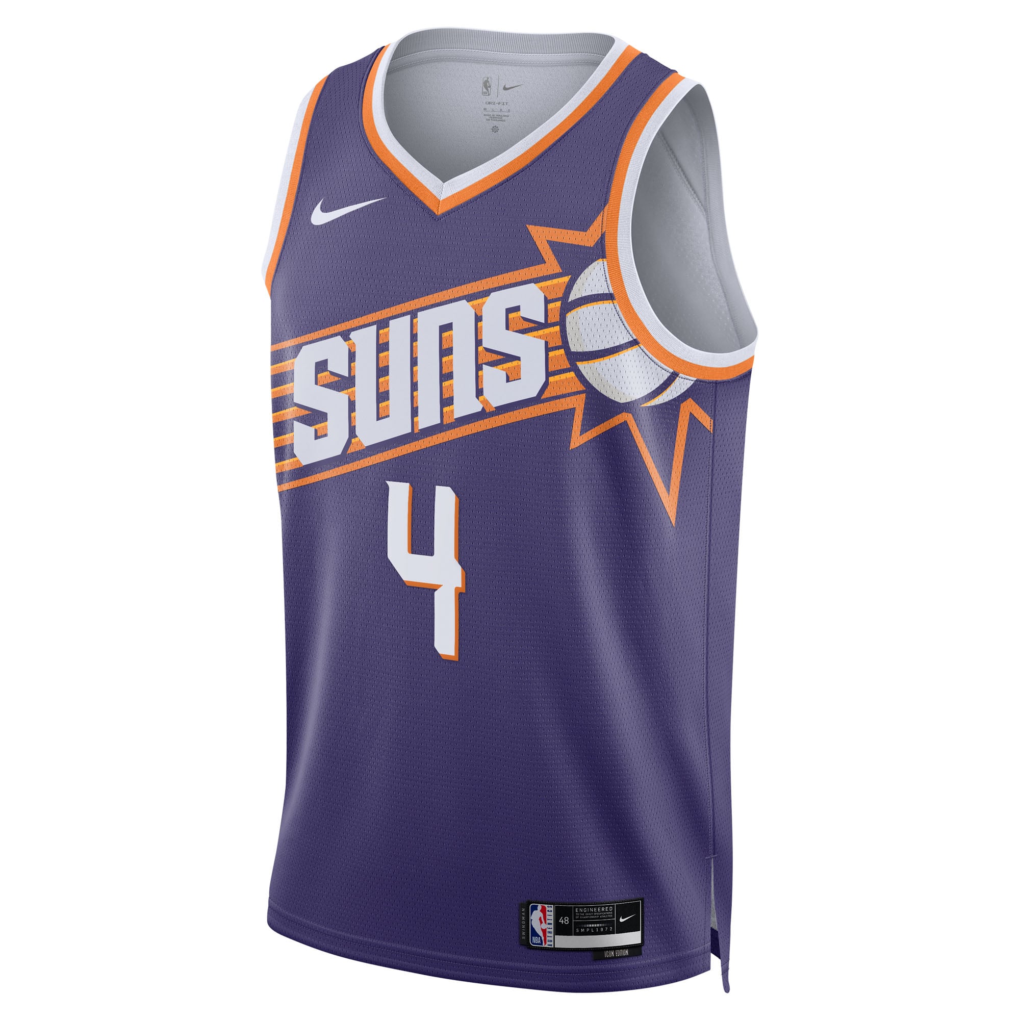 Phoenix Suns Green Purple Basketball Jersey - Women's