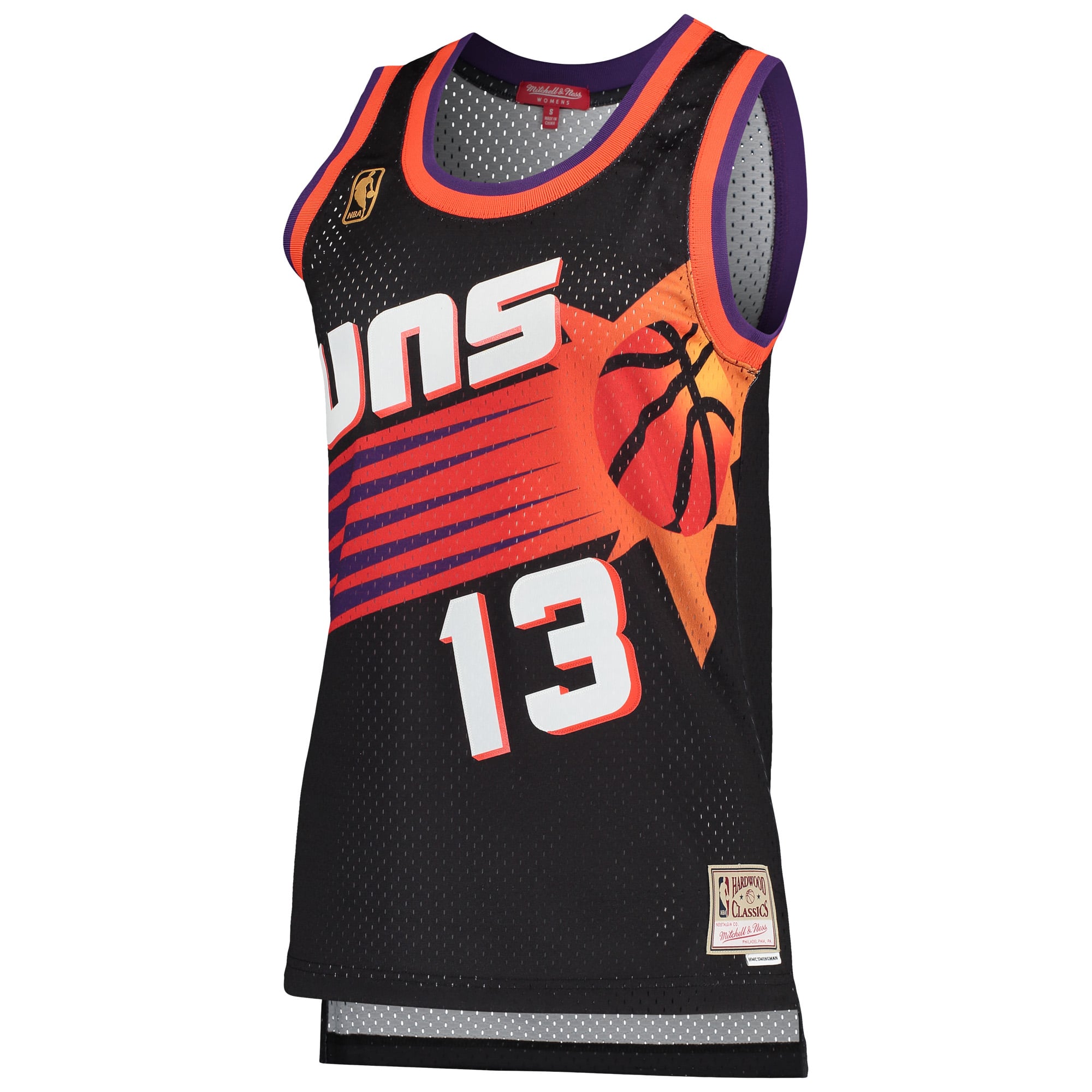 Steve Nash Phoenix Suns Black Steve Nash Jersey - Women's