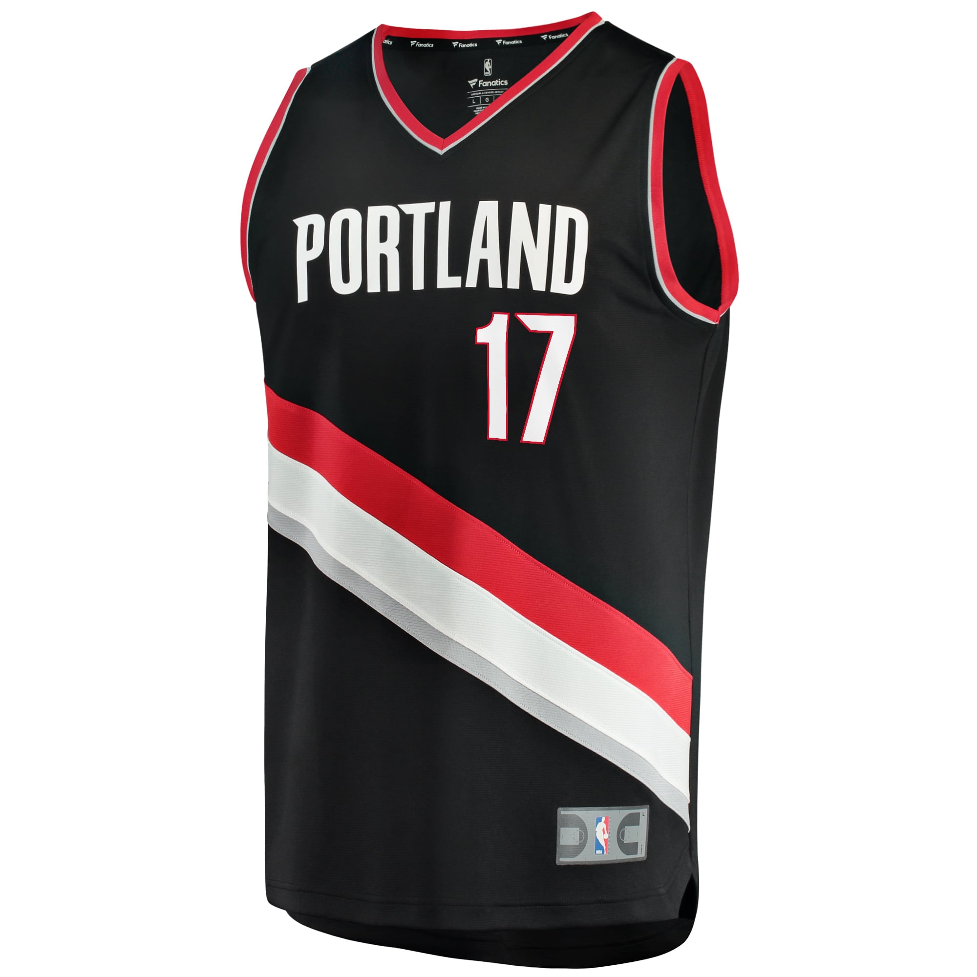 Shaedon Sharpe Portland Trail Blazers Black Jersey - Youth