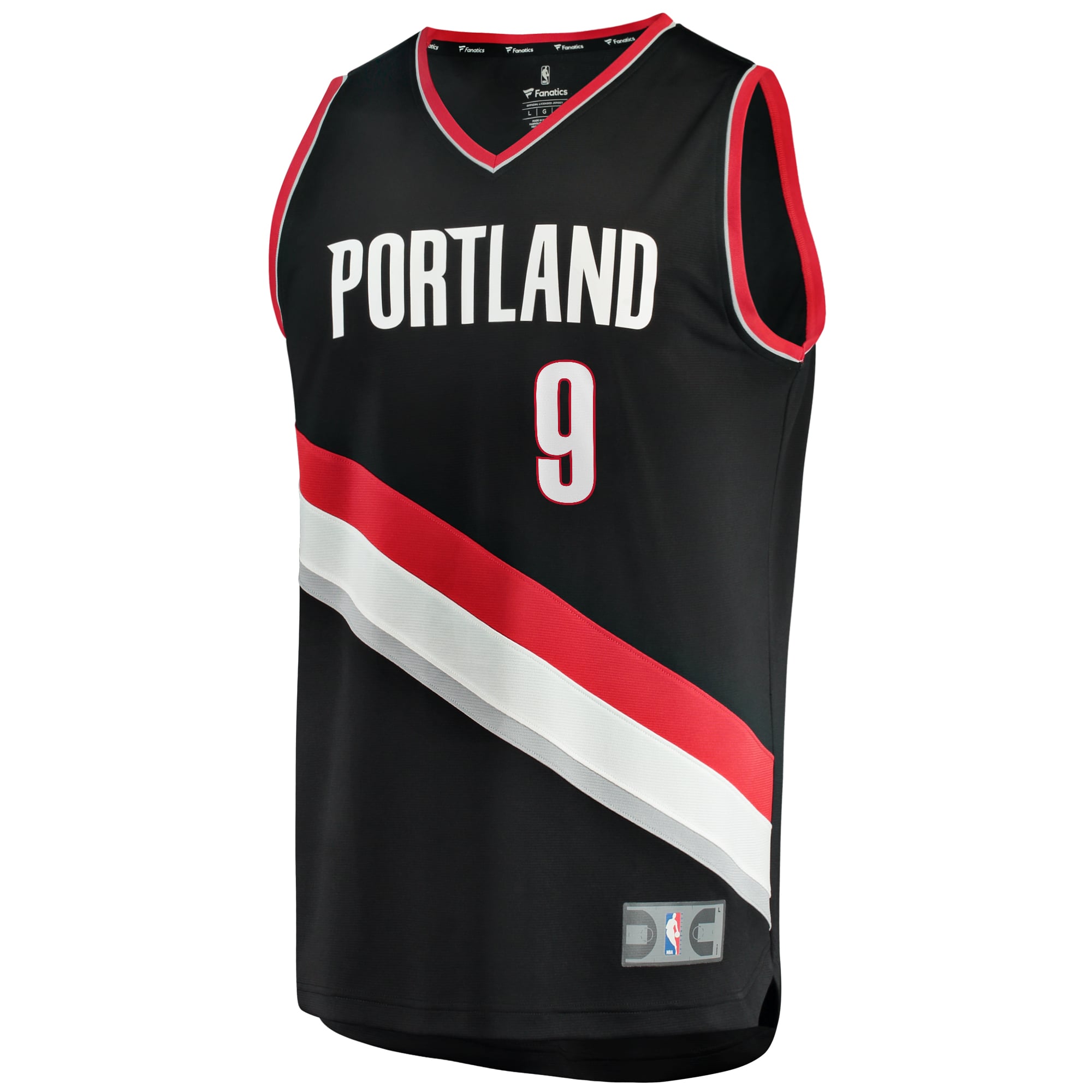 Jerami Grant Portland Trail Blazers Black Jersey - Youth