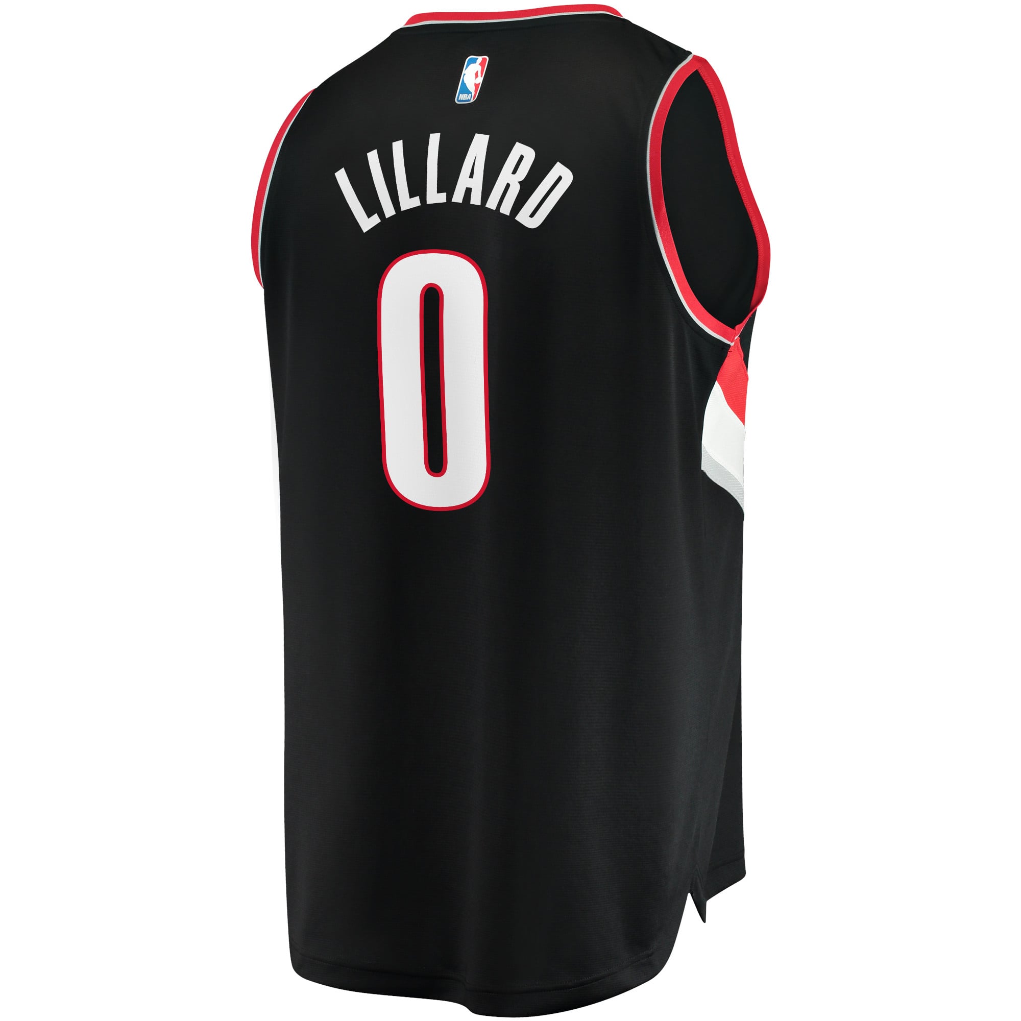 Damian Lillard Portland Trail Blazers Black Jersey - Men's