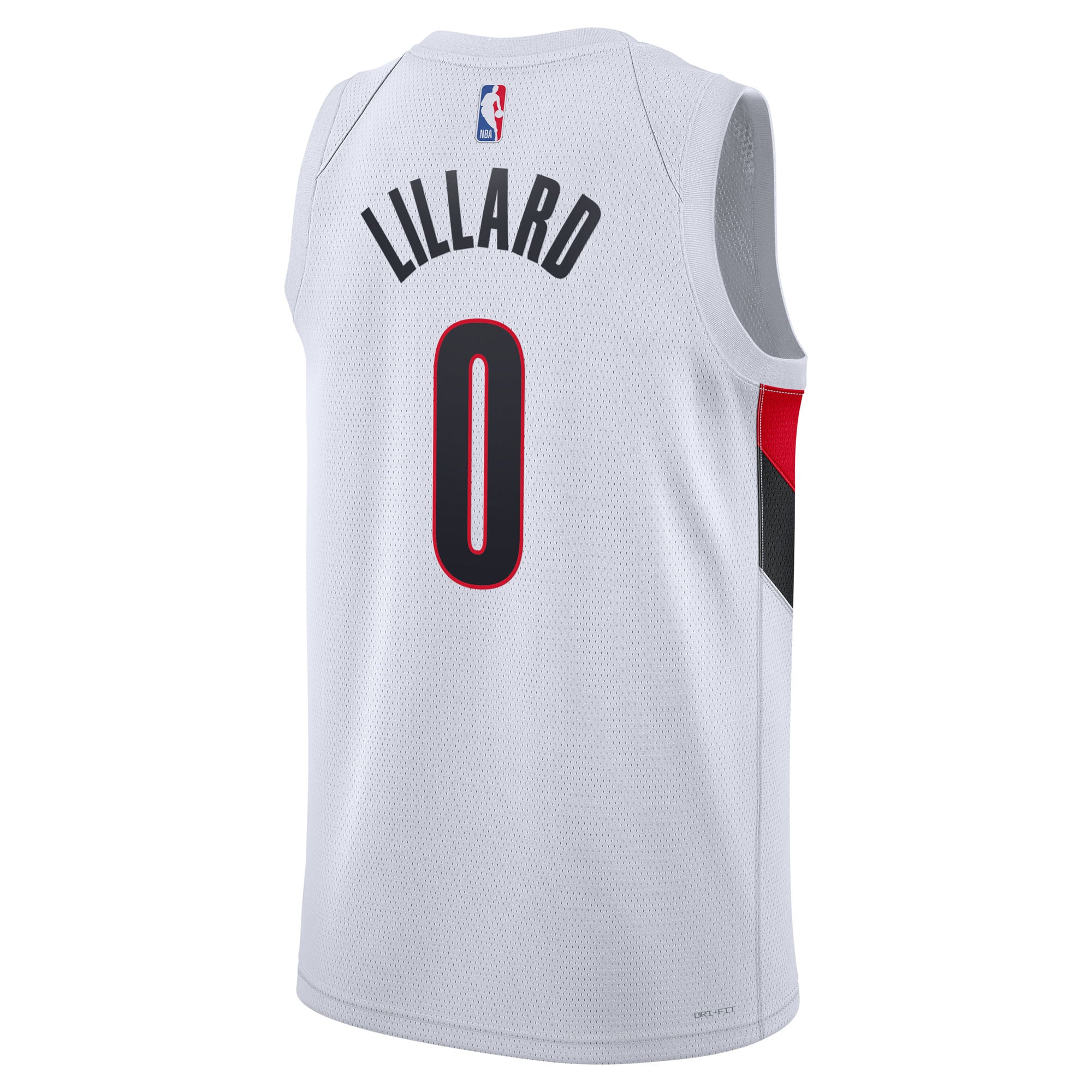 Damian Lillard Portland Trail Blazers White Jersey 2 - Youth
