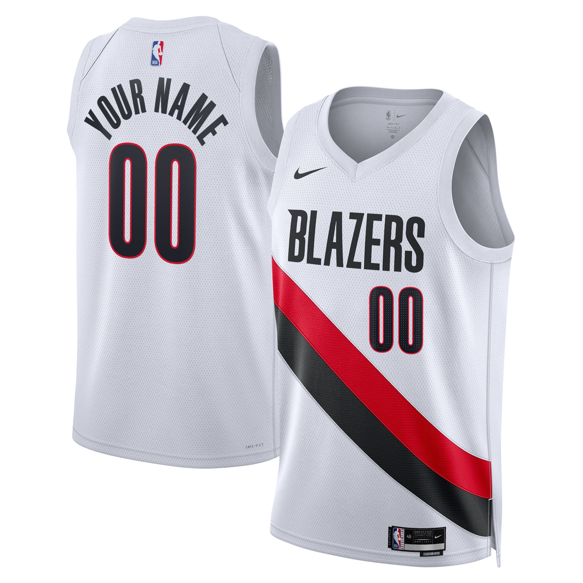 Portland Trail Blazers White Edition 2 Shirt - Women's
