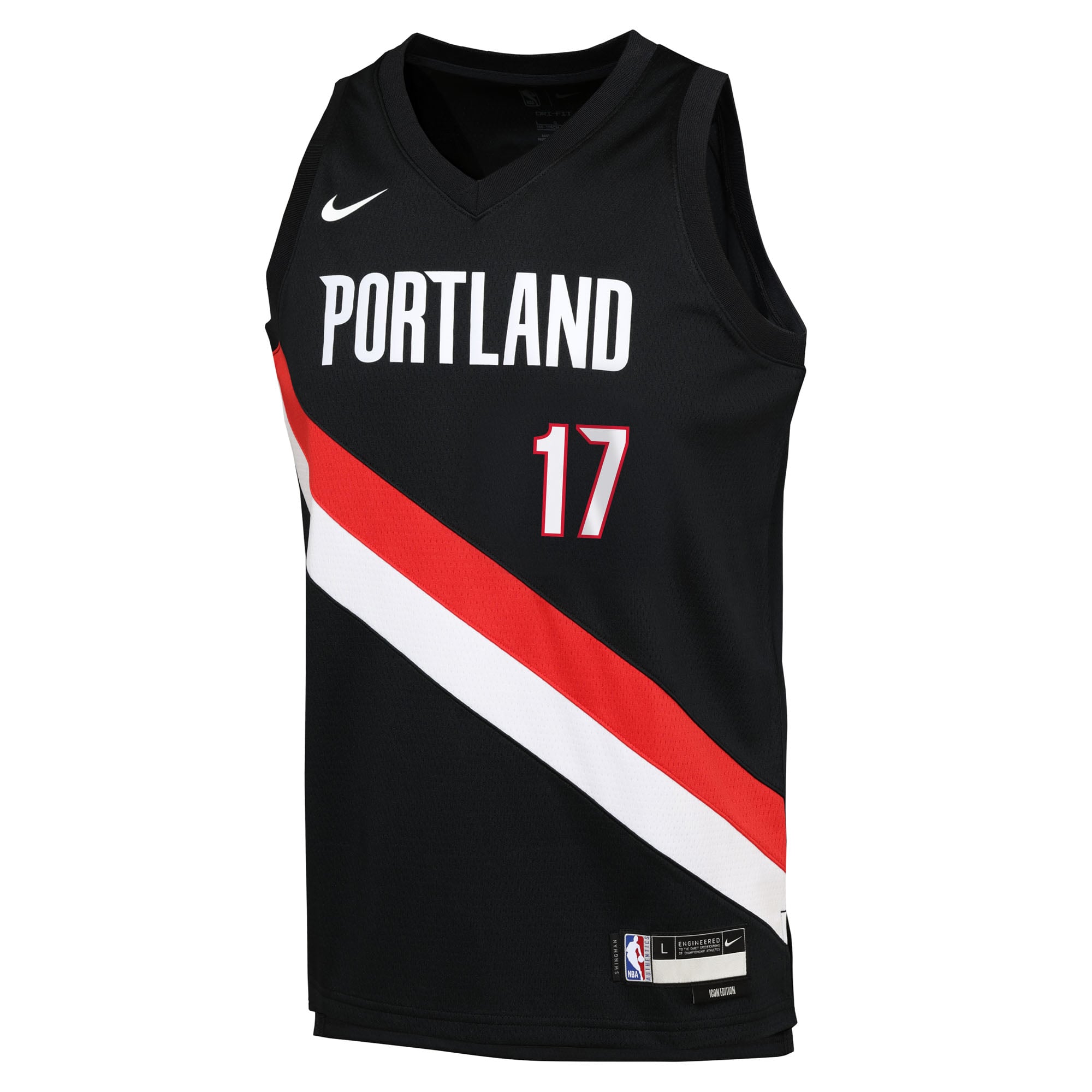 Shaedon Sharpe Portland Trail Blazers Black Shirt - Youth