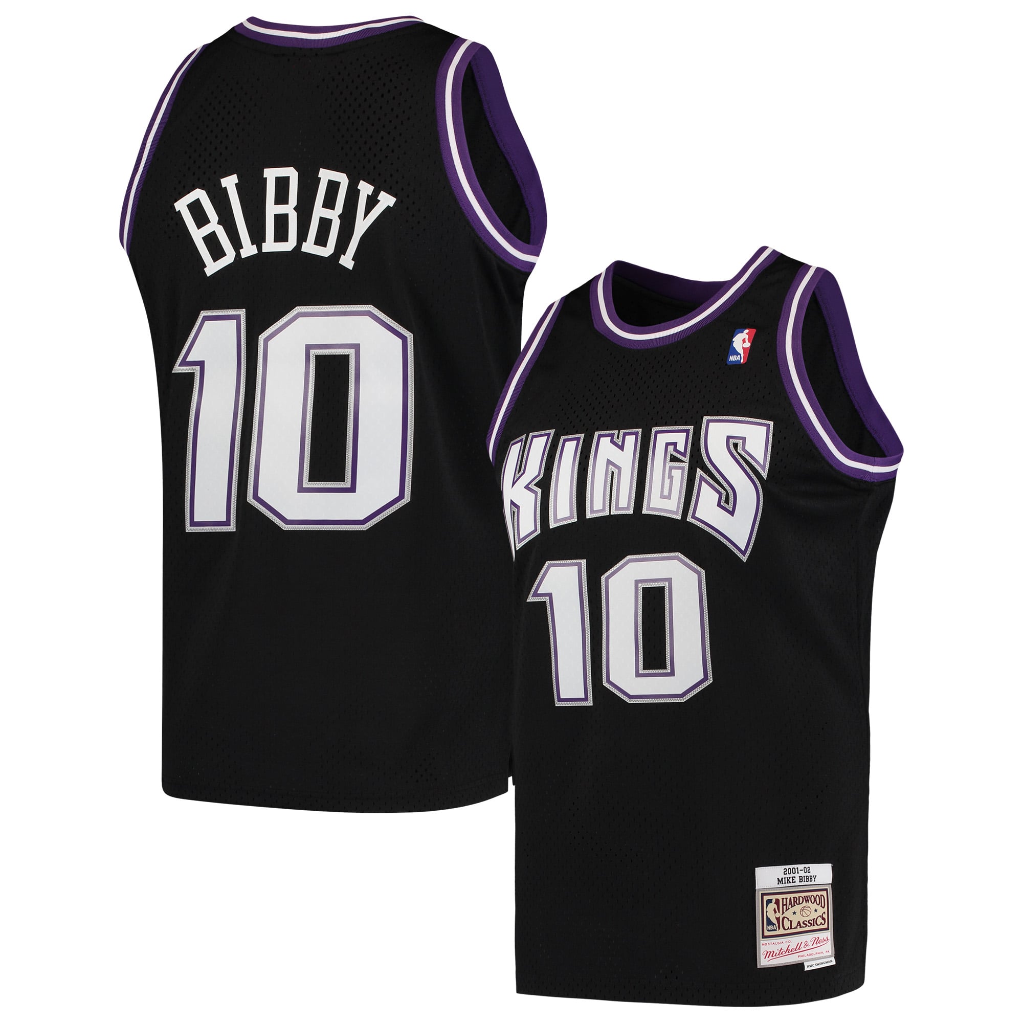 Mike Bibby Sacramento Kings Black Basketball Shirt - Women's