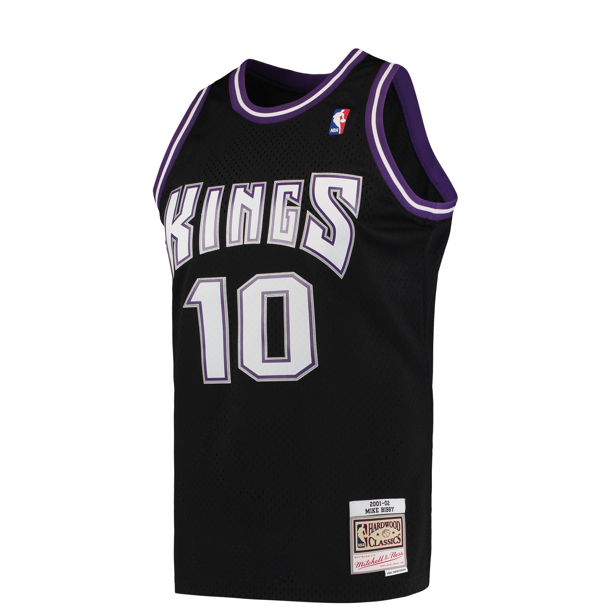 Mike Bibby Sacramento Kings Black Basketball Shirt - Women's