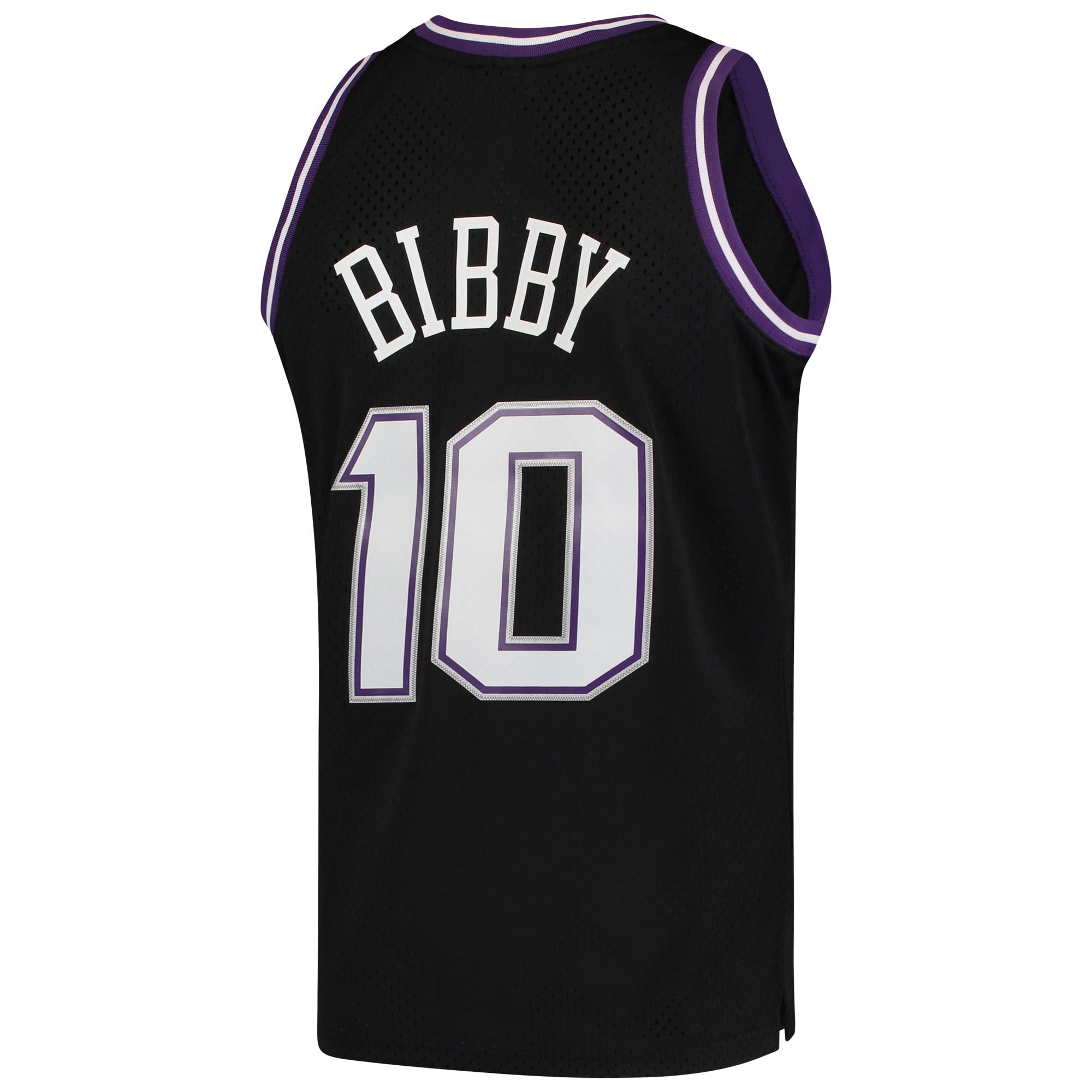 Mike Bibby Sacramento Kings Black Basketball Shirt - Women's
