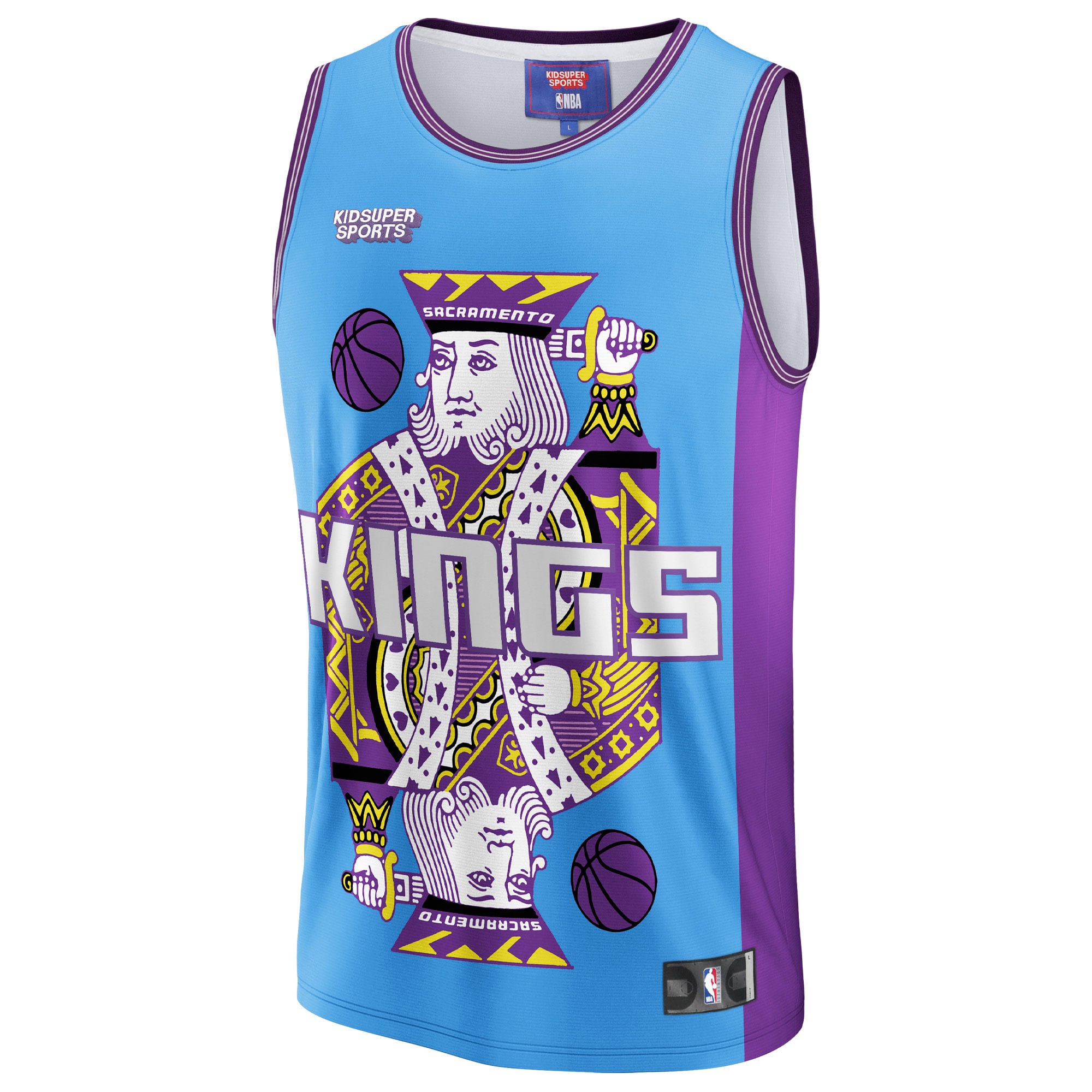 Sacramento Kings Blue Basketball Jersey - Women's