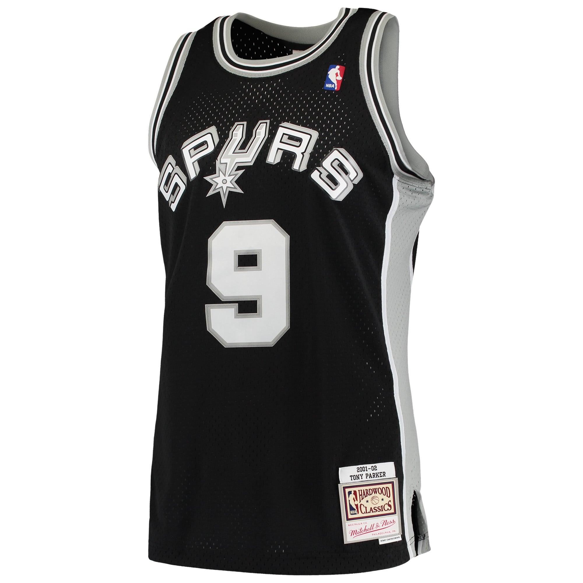 Tony Parker San Antonio Spurs Black Jersey - Women's
