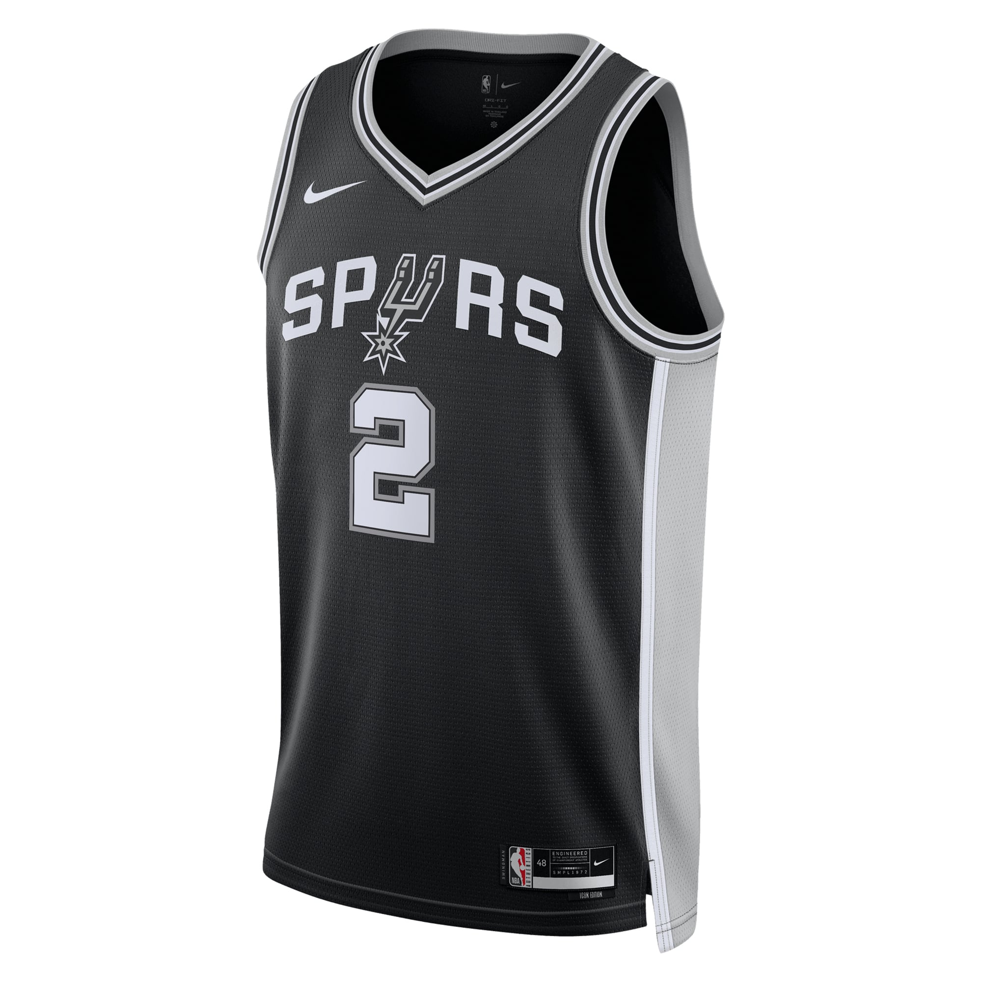 Dylan Harper San Antonio Spurs Black Shirt - Men's