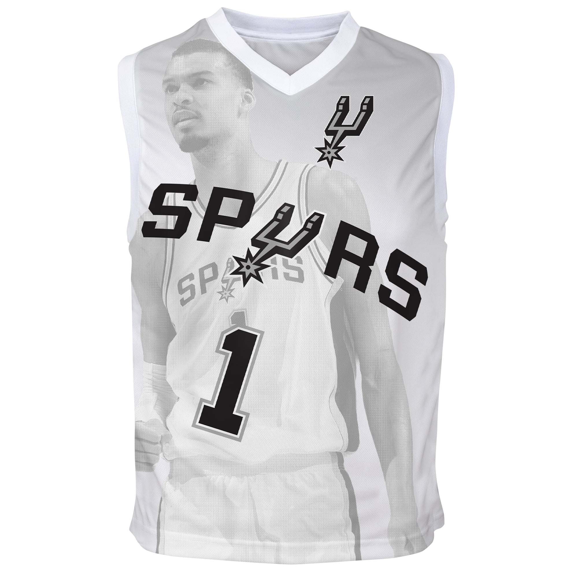 San Antonio Spurs Silver Fashion Basketball Jersey - Women's