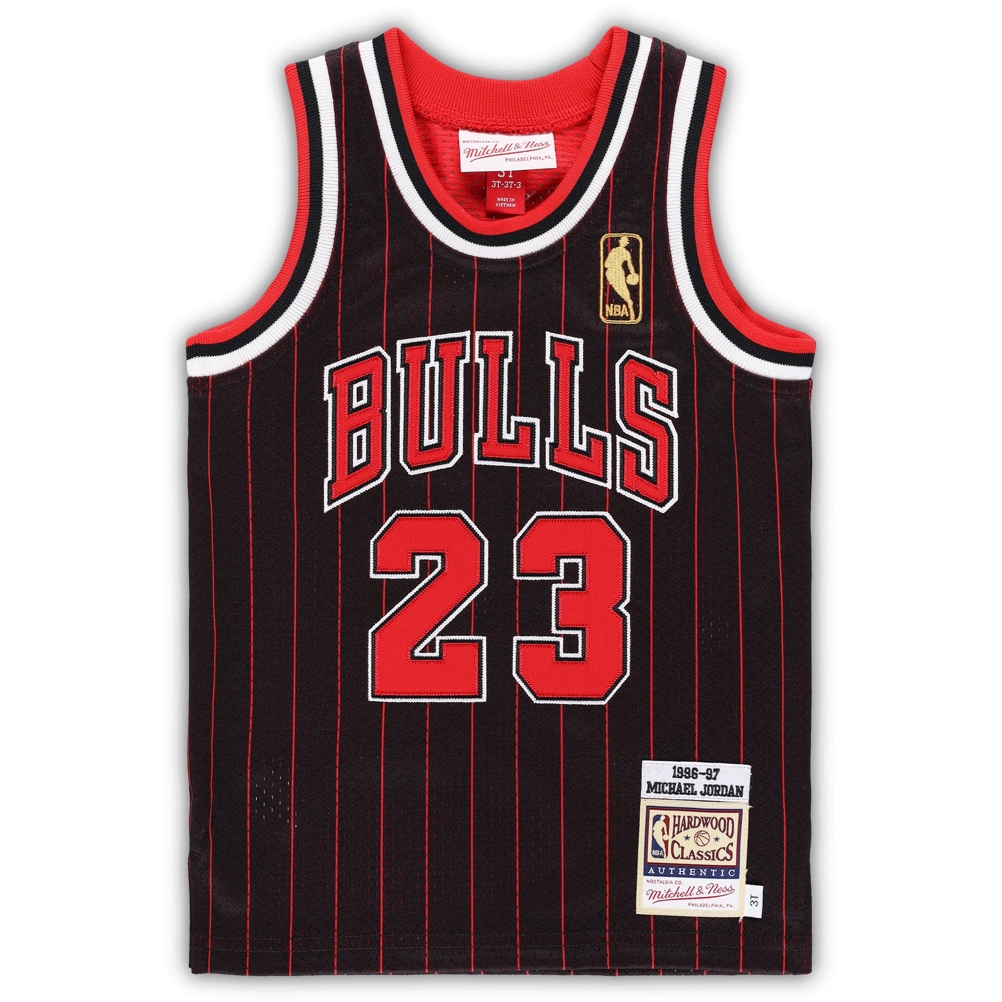 Michael Jordan Chicago Bulls Black Retro Jersey - Youth