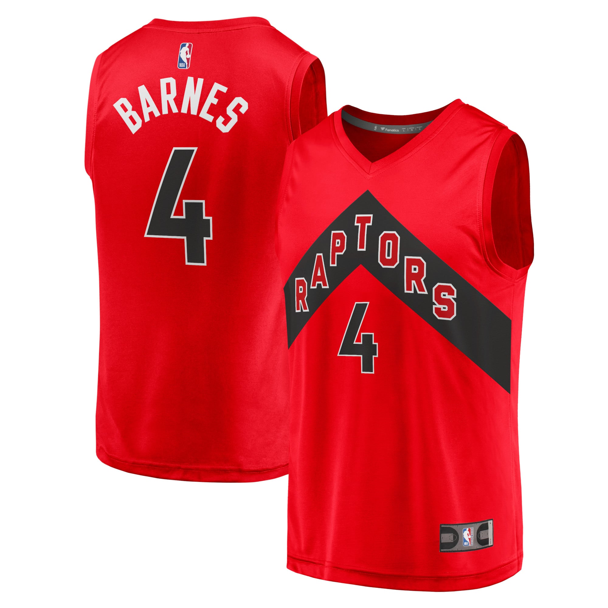Scottie Barnes Toronto Raptors Red Jersey - Women's