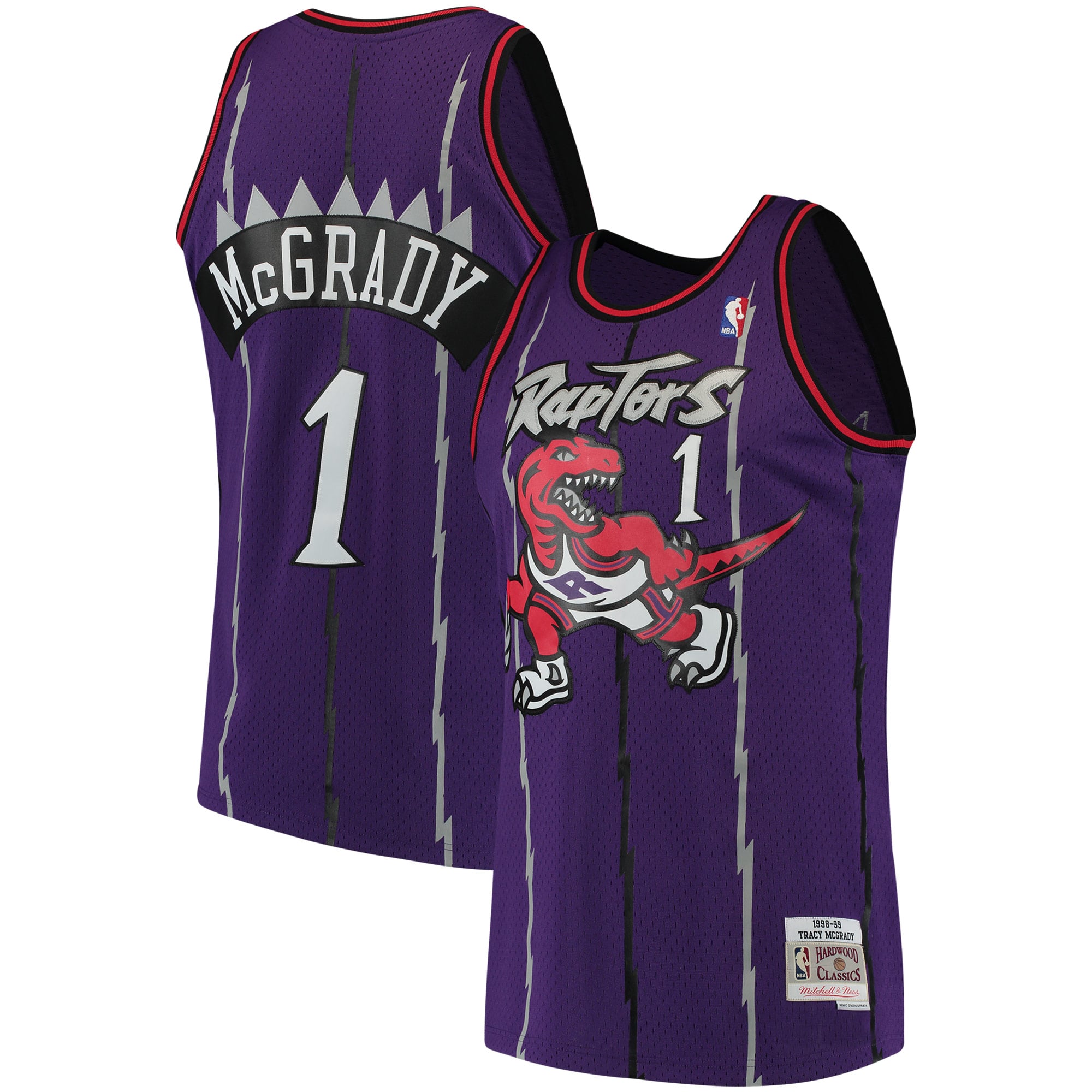 Tracy McGrady Toronto Raptors Purple Jersey - Men's