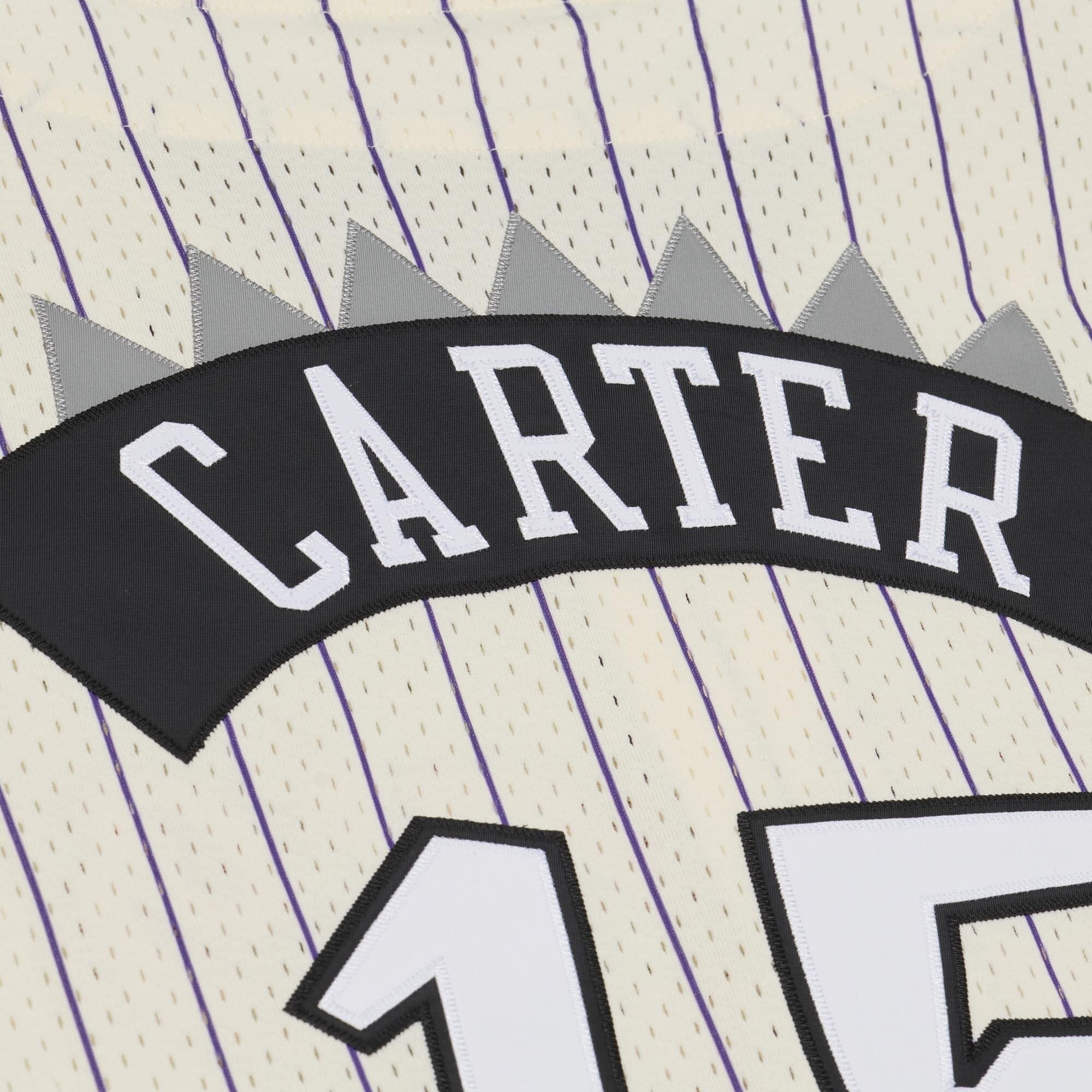 Vince Carter Toronto Raptors Cream Basketball Jersey - Youth