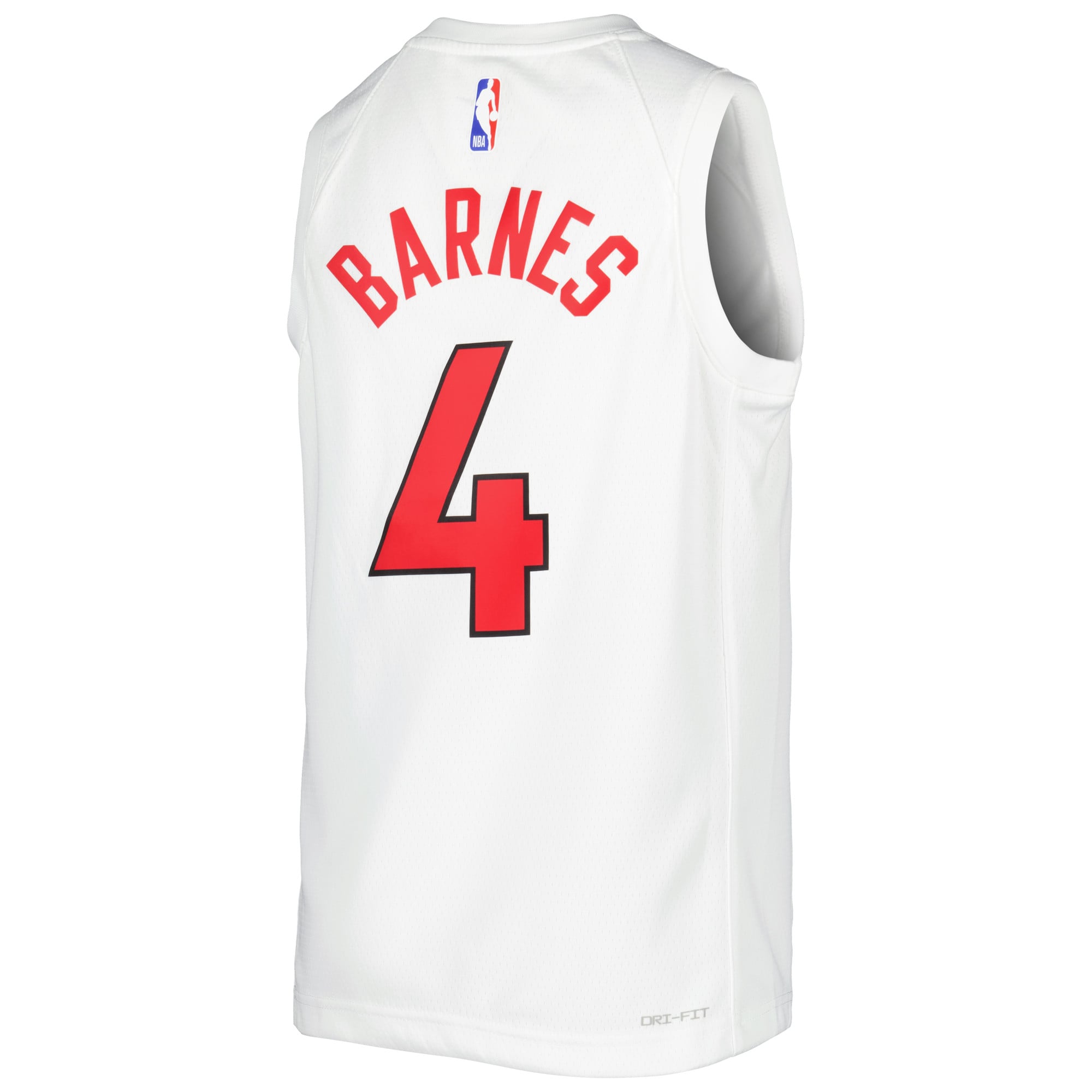 Scottie Barnes Toronto Raptors White Jersey - Women's