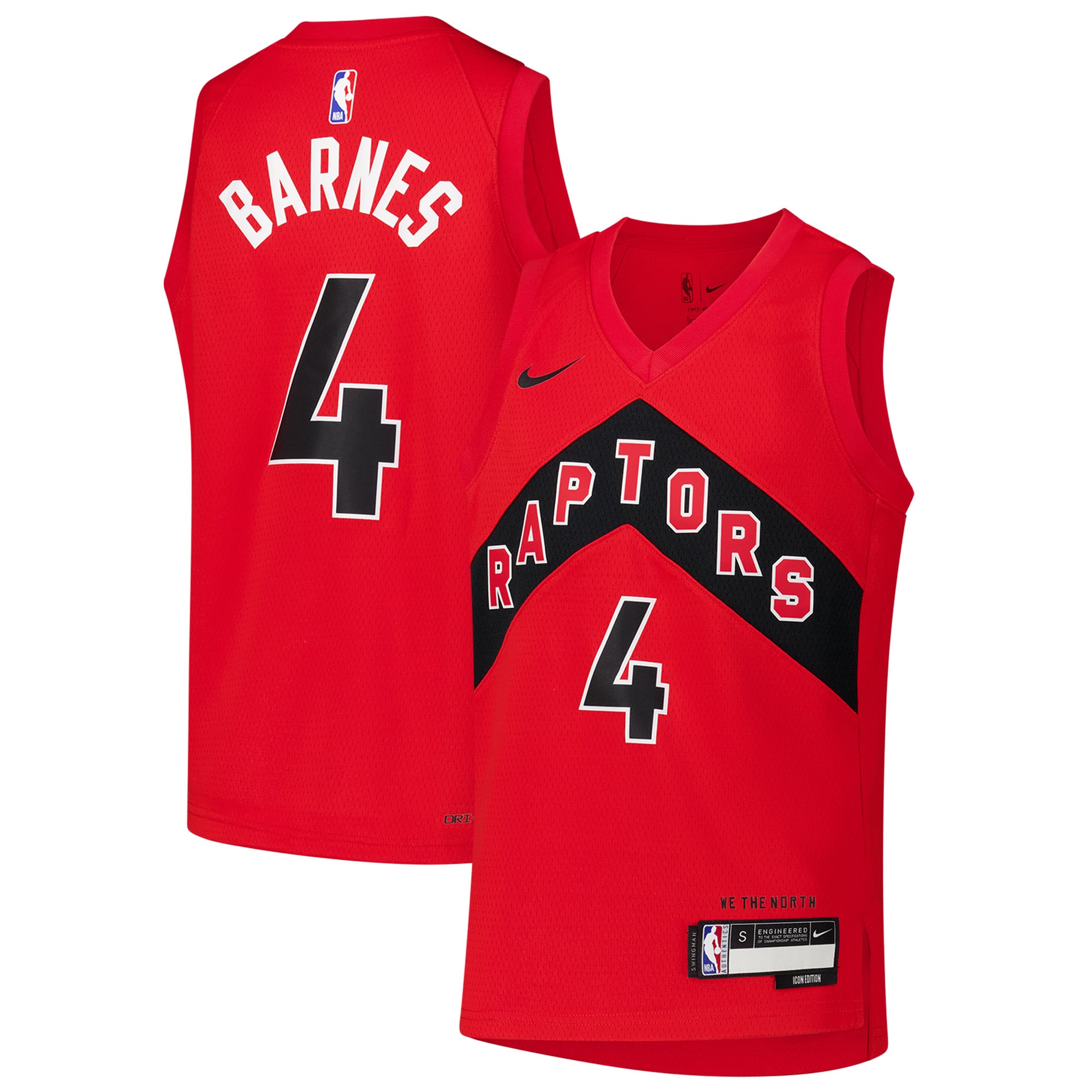 Scottie Barnes Toronto Raptors Scottie Barnes Jersey - Youth