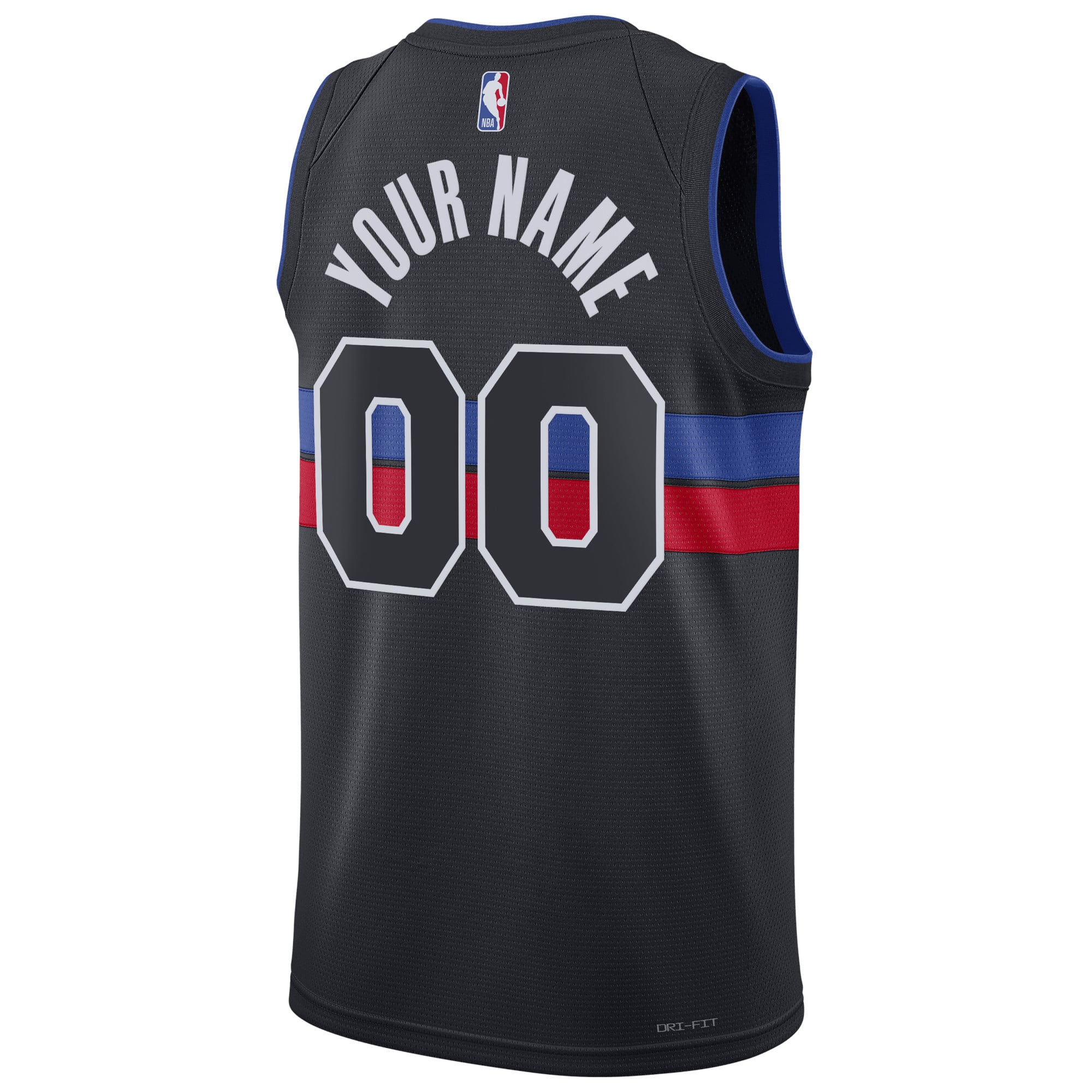 Detroit Pistons Blue Basketball Jersey 2022/23 - Youth